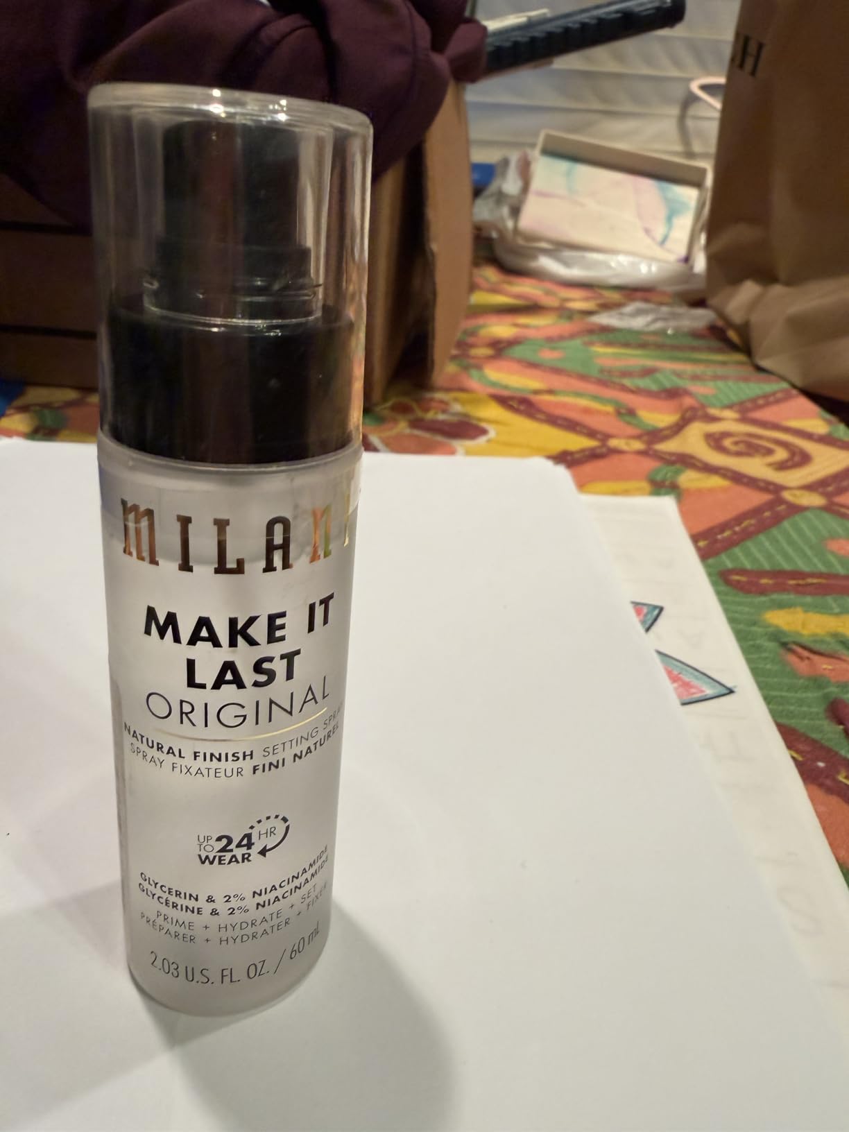 Milani Make It Last Setting Spray customer photo 2
