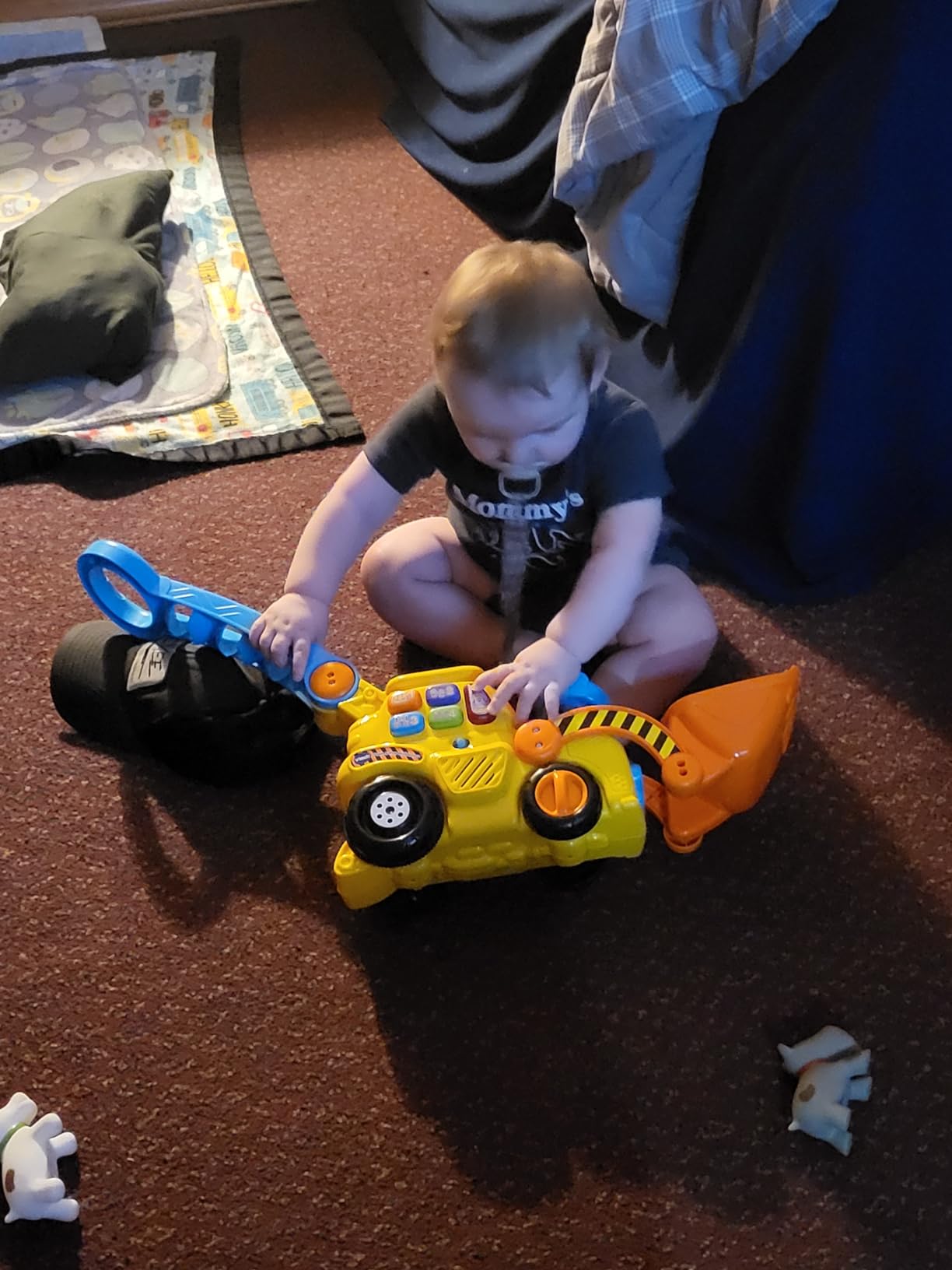 VTech Pop-a-Balls Push and Pop Bulldozer, Yellow customer photo 2