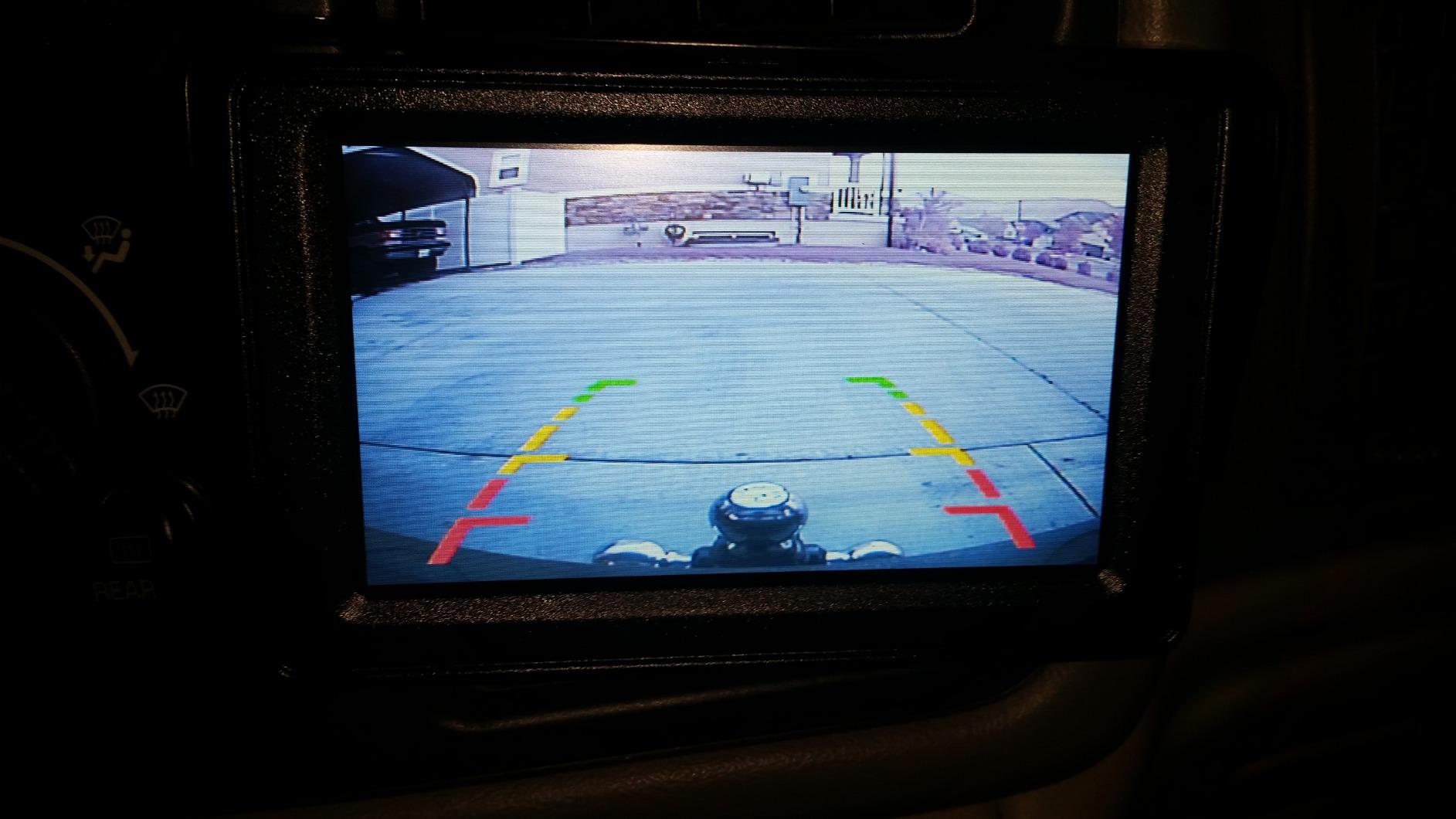 HD 1080P Backup Camera Plug & Play: Fast 60FPS Smooth Real-Time Clear View customer photo 2