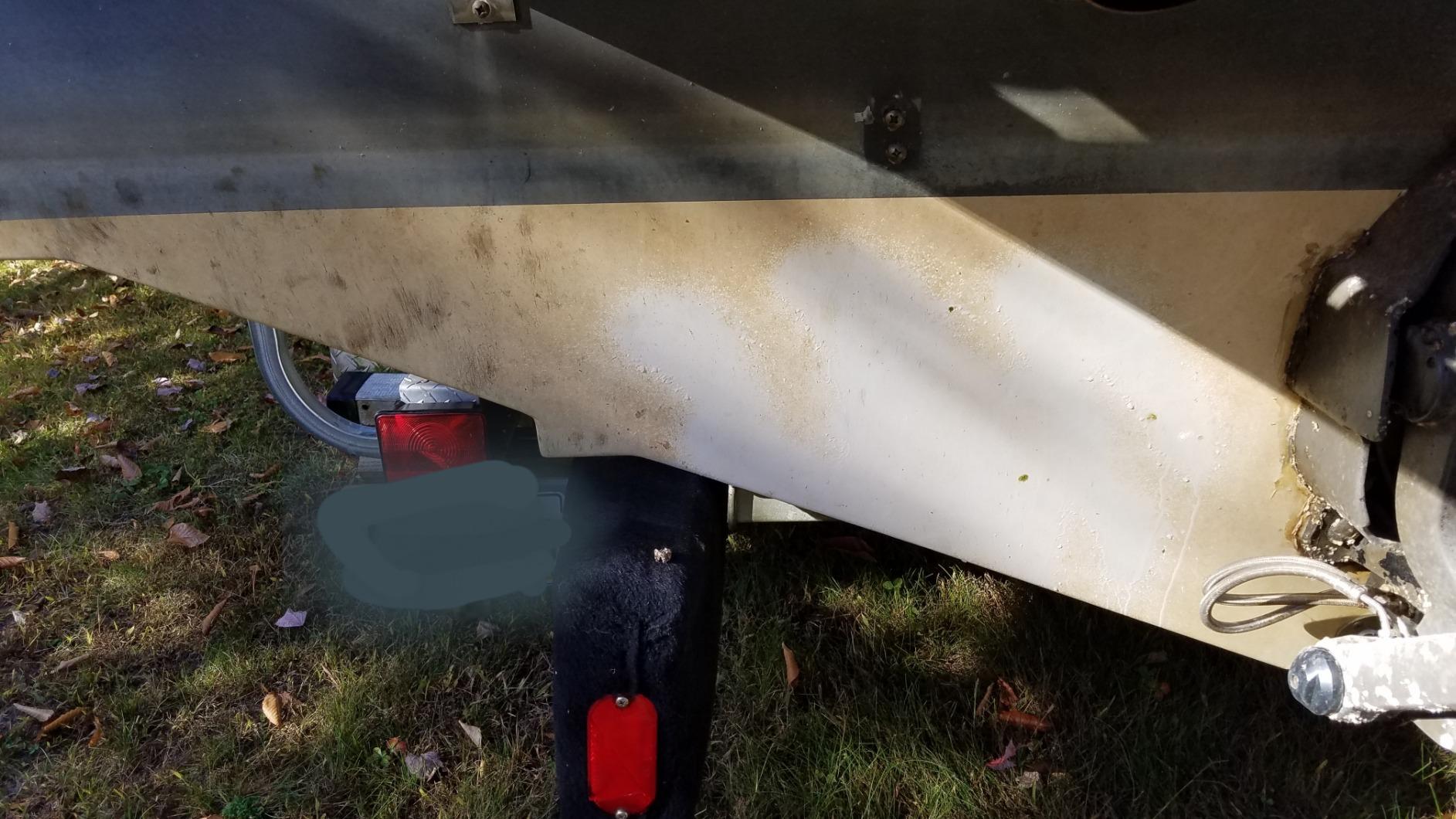 Boat Hull Cleaner for Fiberglass Boats 1 Gallon - Hard Water Stain Remover, Rust Removal Liquid, Calcium Remover, Gel Coat Cleaner, Marine Hull Cleaning Solution for Fiberglass and Waterline Stains customer photo 2