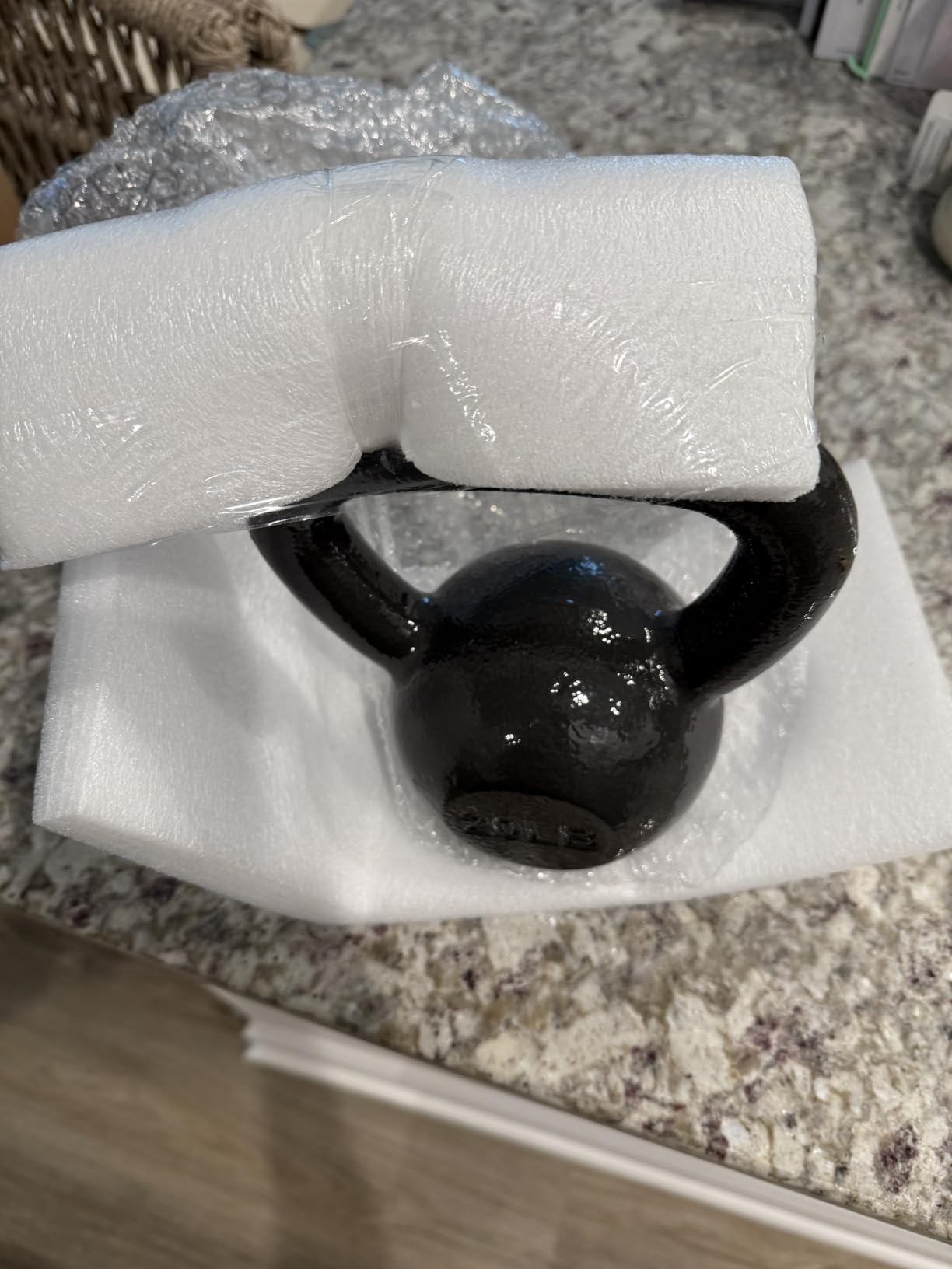 Amazon Basics Kettlebell customer photo 1