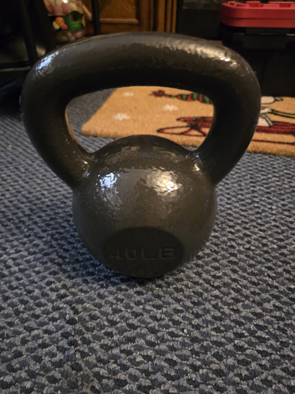 Amazon Basics Kettlebell customer photo 2
