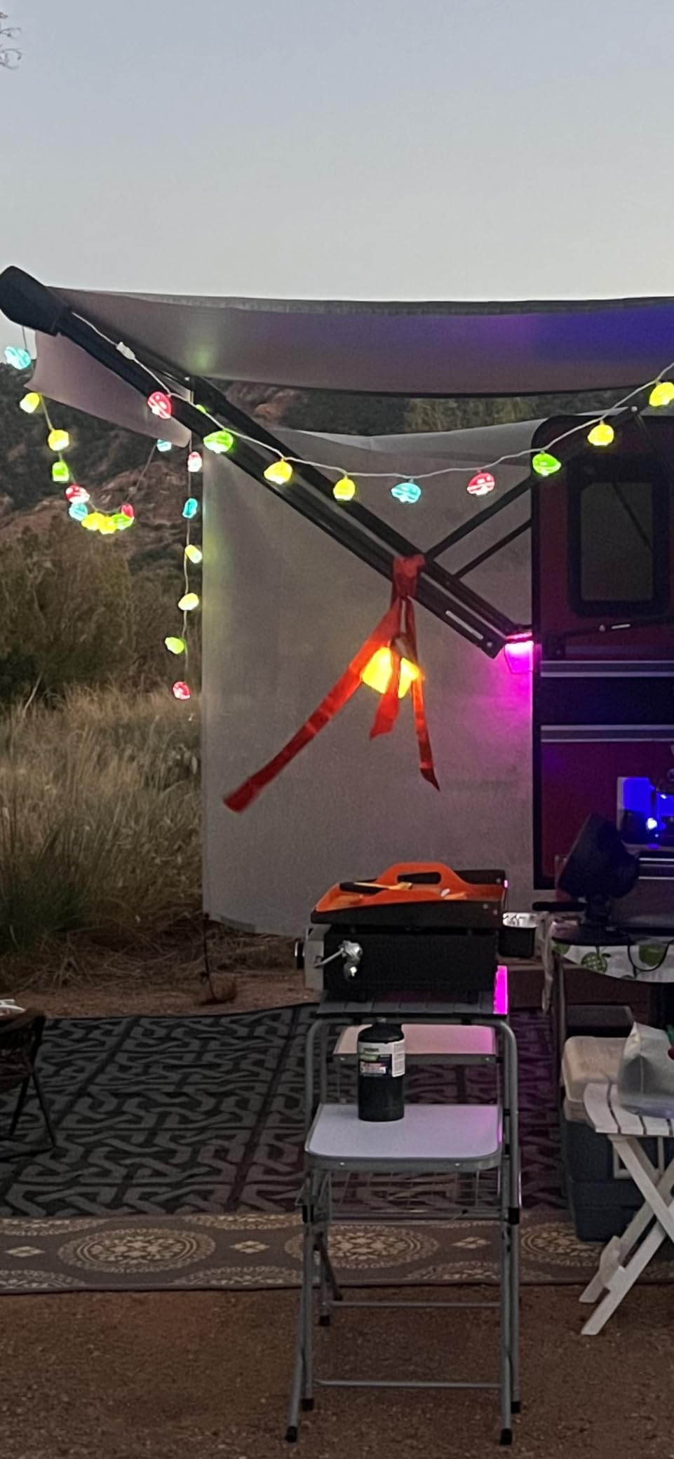 RV Awning Side Sun Shade Screen for Motorhome Camper Trailer Sunshade customer photo 2