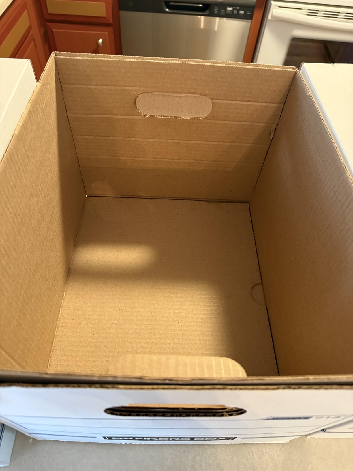Bankers Box 12-Pack Basic-Duty File Storage Box with Lid, Letter/Legal customer photo 2