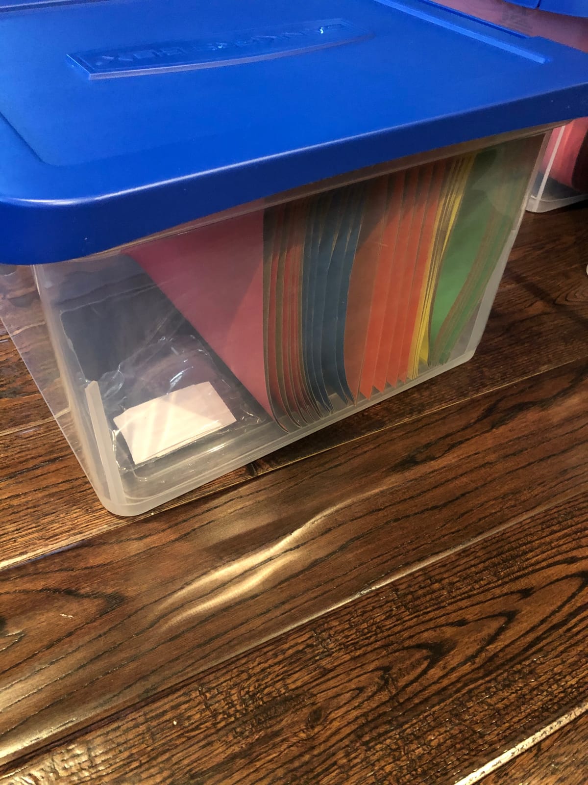 Bankers Box Heavy-Duty Plastic File Box, Letter/Legal customer photo 1