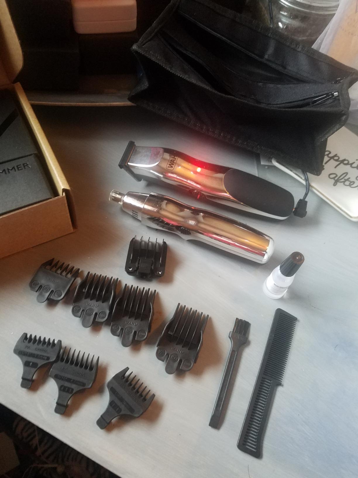 Wahl Groomsman Rechargeable Beard Trimmer Kit & Bonus Battery Nose Trimmer customer photo 1