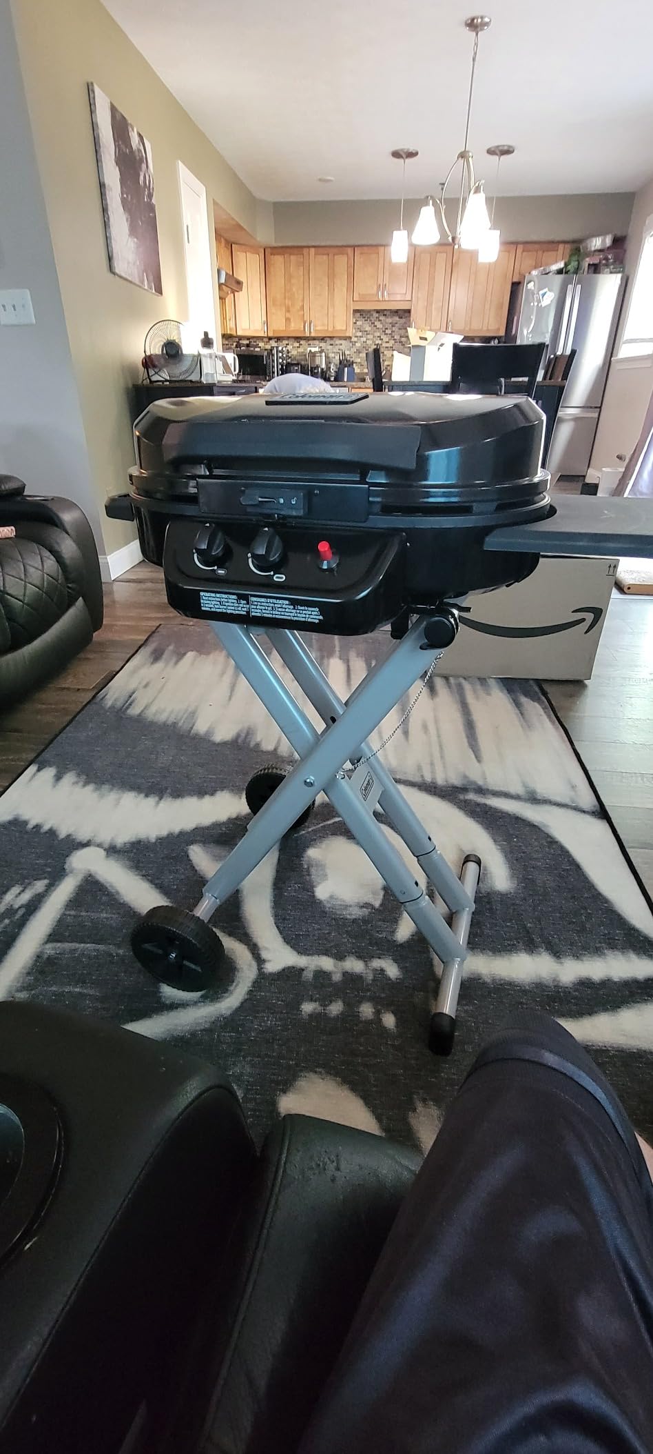 Coleman RoadTrip 225 Portable Propane Grill, 2-Burner Gas Grill with Matchless Ignition & Adjustable Temperature Control, 11,000 BTUs of Power for Grilling, Tailgating, Camping, BBQ, & More customer photo 2