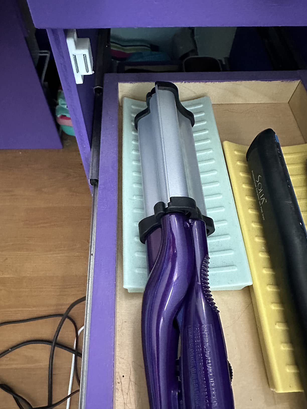 Bed Head Wave Artist Deep Waver | Combat Frizz, Get Long Lasting Results, & Add Massive Shine for Beachy Waves | With Tourmaline Ceramic Technology (Purple) customer photo 2