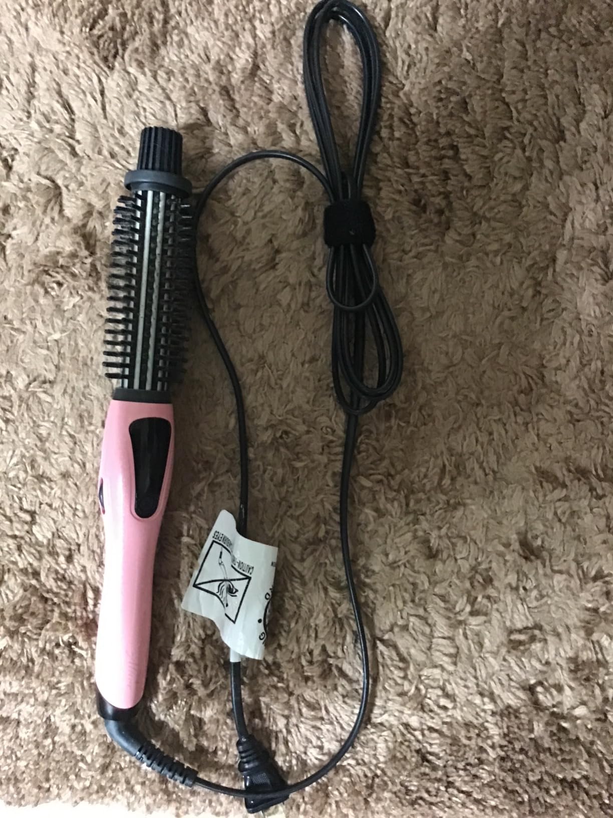 Alure Heated Styling Brush, 3-in-1 Ionic Hair Curler and Straightener Wand customer photo 2