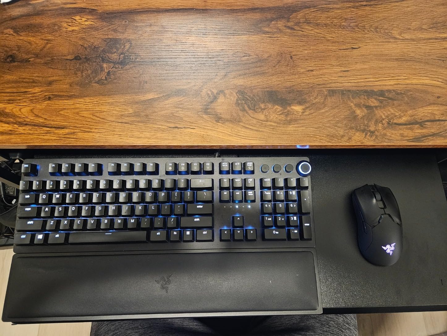 VIVO Black Clamp-on 27 x 11 in Keyboard Tray, MOUNT-KB05E customer photo 1