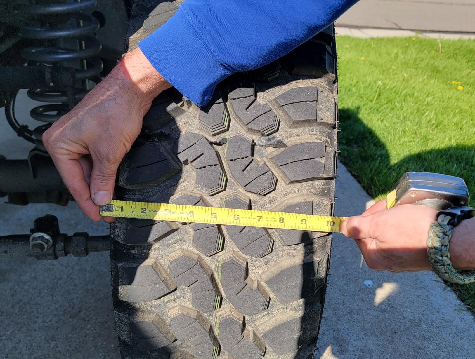 Forceum M/T 08 Plus Mud Off-Road Light Truck Radial Tire-27X8.50R14LT 27X8.50X14 27X8.50-14 95Q Load Range C LRC 6-Ply BSW Black Side Wall customer photo 1