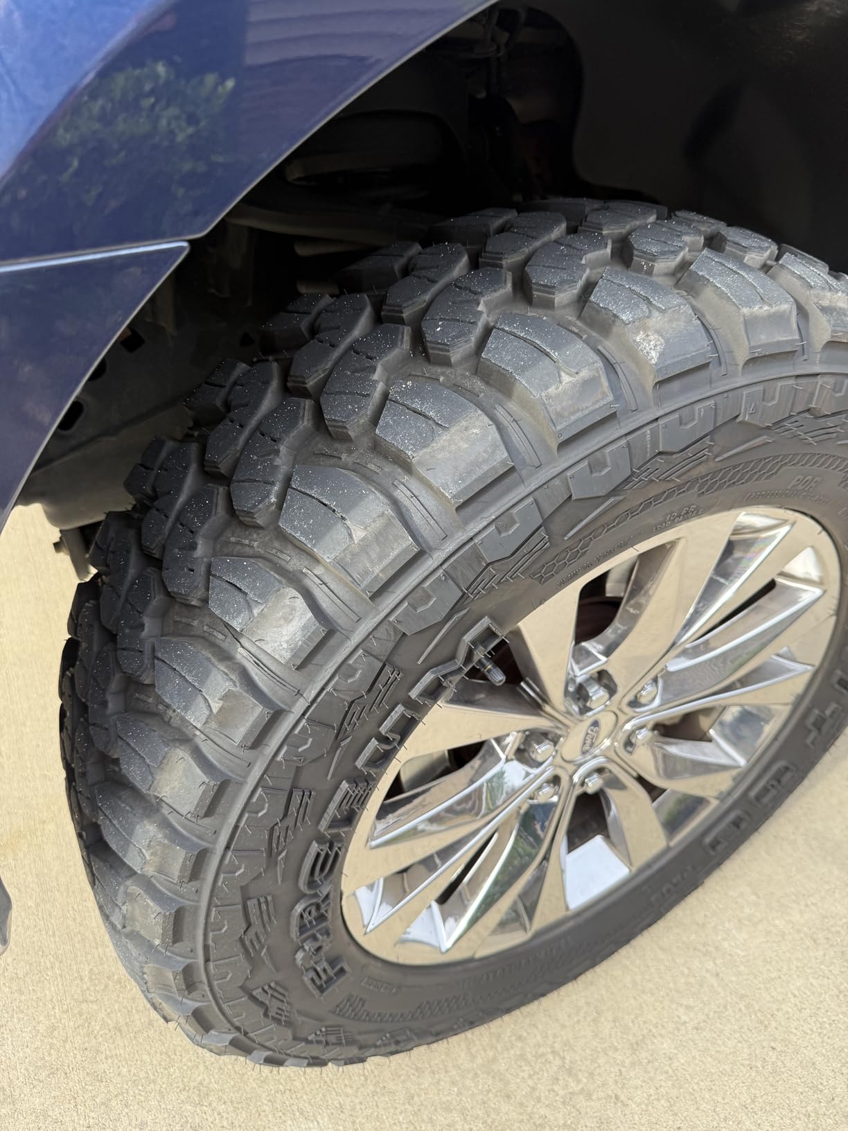 Forceum M/T 08 Plus Mud Off-Road Light Truck Radial Tire-27X8.50R14LT 27X8.50X14 27X8.50-14 95Q Load Range C LRC 6-Ply BSW Black Side Wall customer photo 2