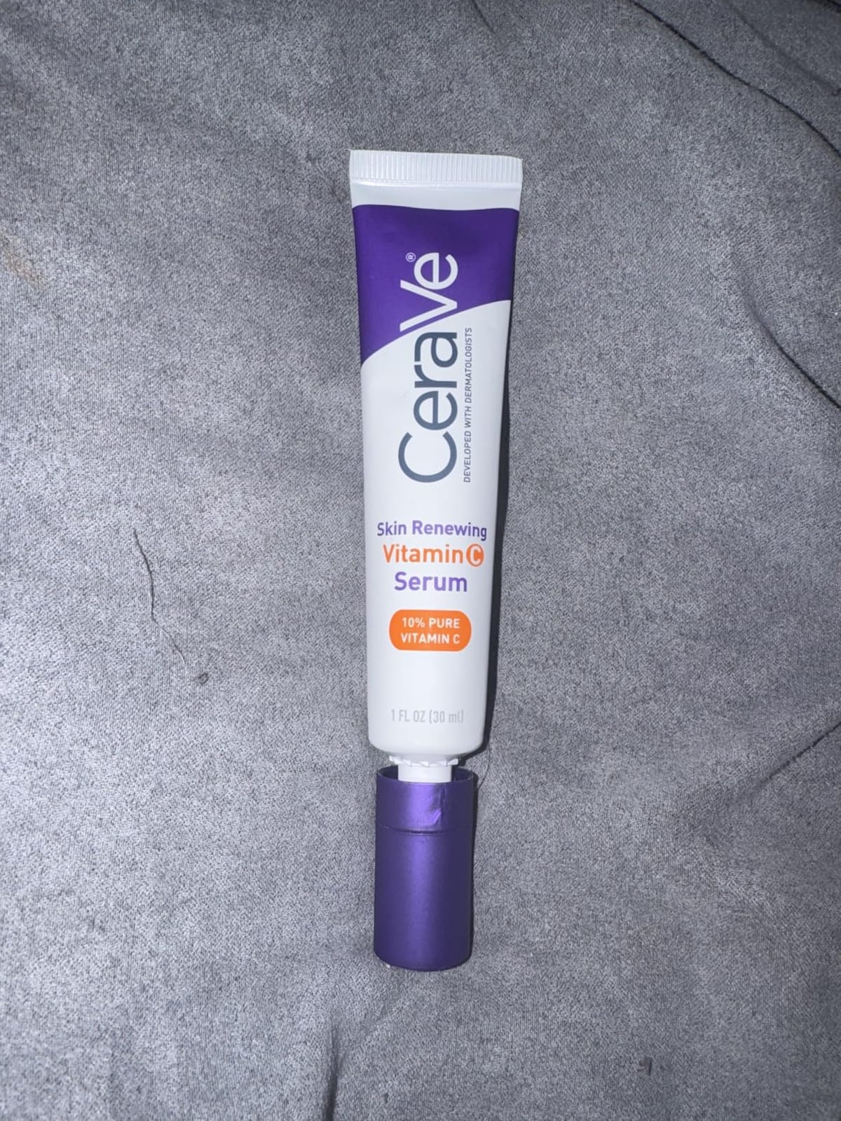 CeraVe Skin Brightening Vitamin C Serum for Face with Hyaluronic Acid, 1oz customer photo 1