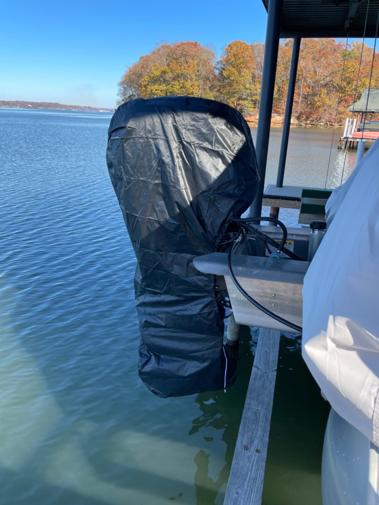 FLYMEI Outboard Motor Cover, 100-140 HP customer photo 1