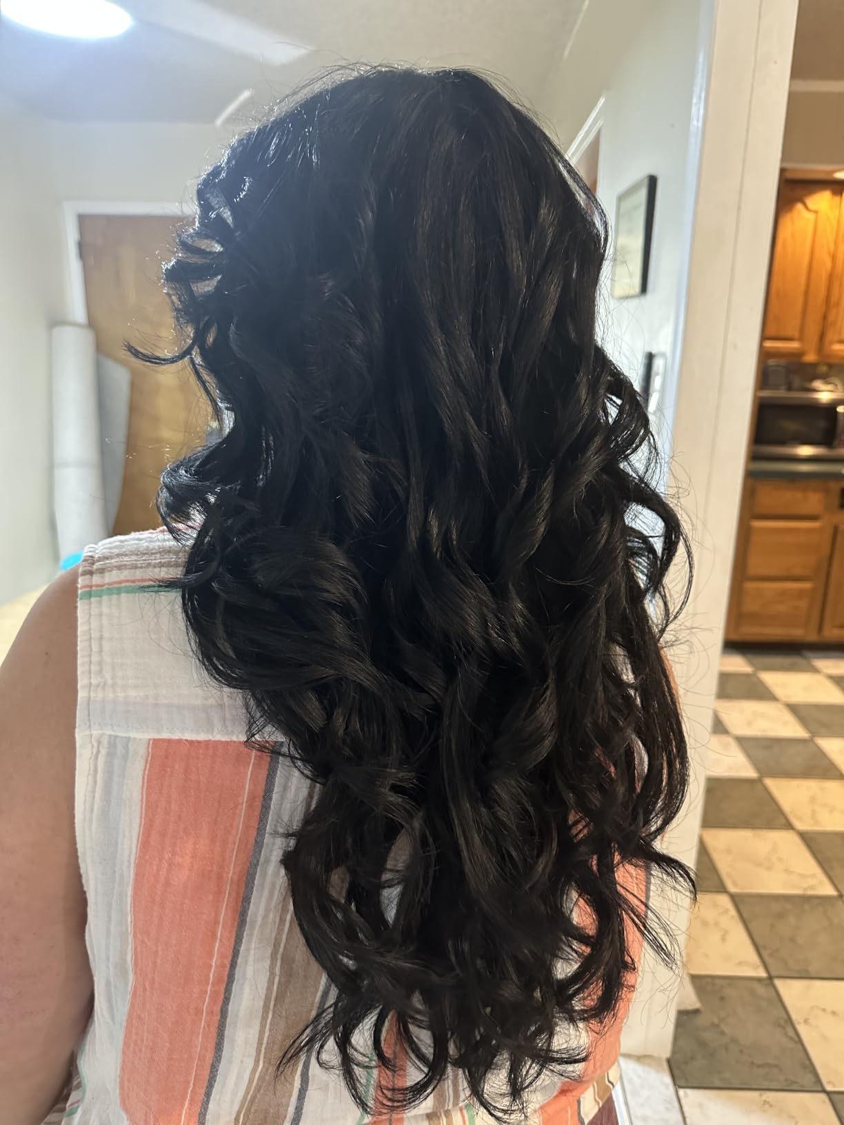 CHI Spin N Curl 1″ Ceramic Rotating Curling Iron, Rose Gold customer photo 2
