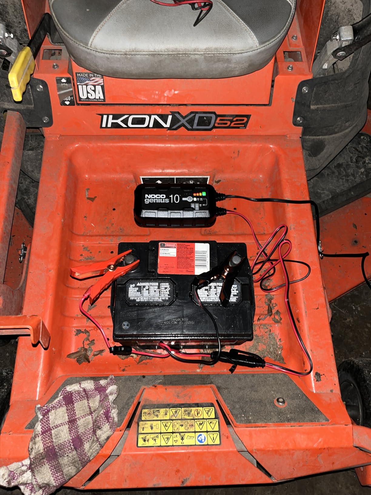 NOCO GENIUS10 10A 6/12V Smart Battery Charger, Trickle Charger & Maintainer customer photo 1