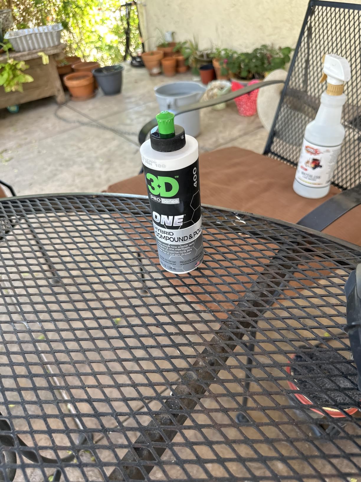 3D One Car Scratch & Swirl Remover Hybrid Rubbing Compound & Polish Buffing Compound for True Paint Correction 8oz Made in USA customer photo 2