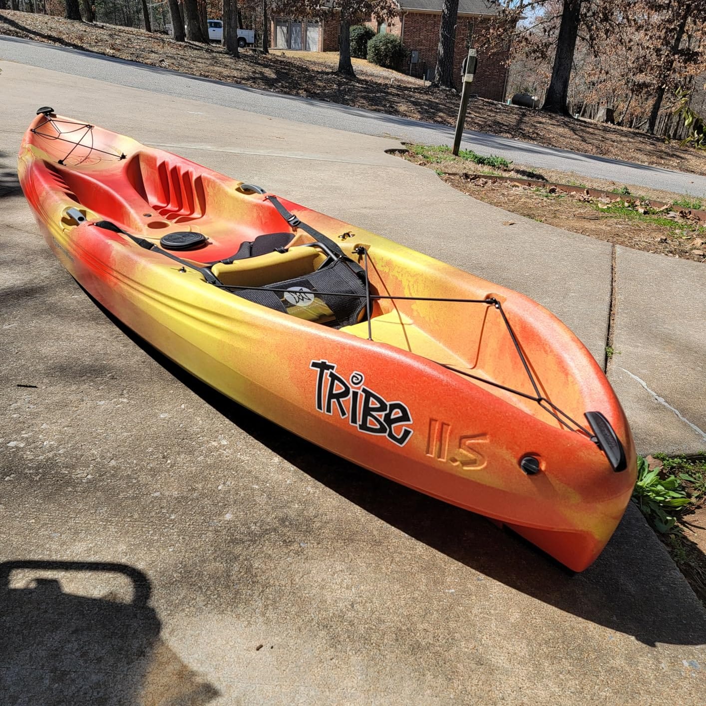 Perception Tribe 11.5 | Sit on Top Kayak for All-Around Fun | Large Rear Storage with Tie Downs customer photo 1