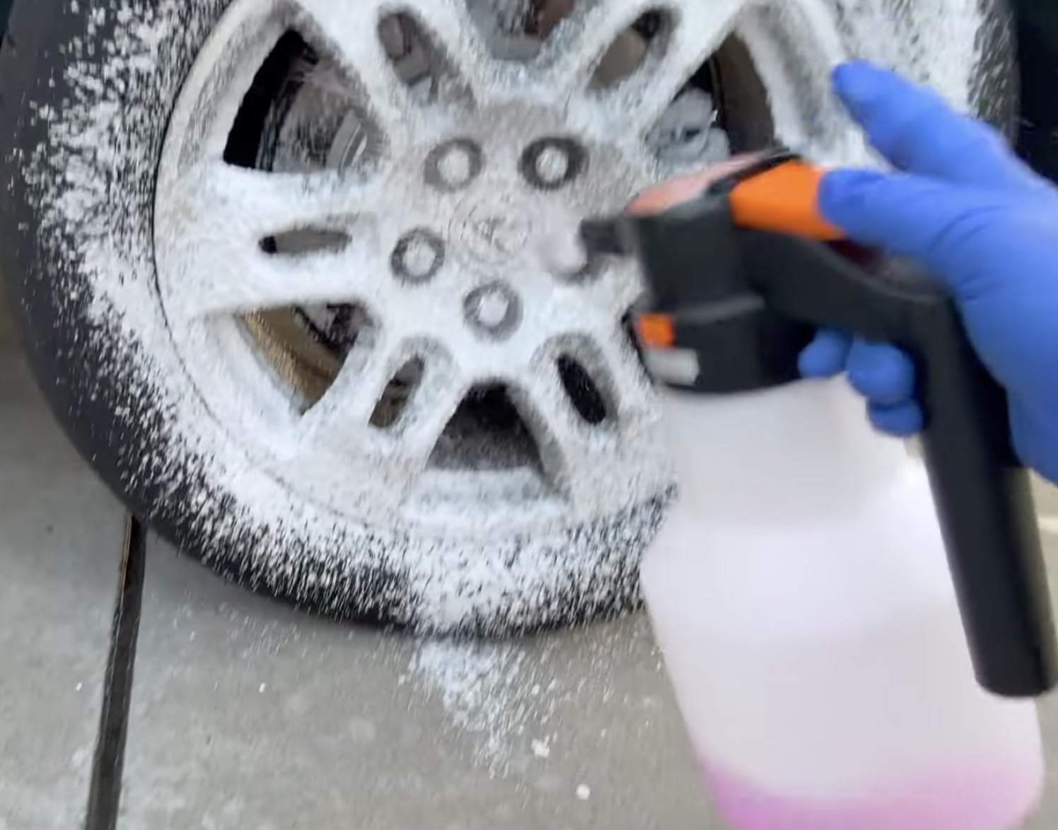 Adam's Polishes Wheel & Tire Cleaner Gallon - Professional All in One Tire & Wheel Car Wash Wheel Well Cleaning Spray for Car Detailing | Safe On Most Rim Finishes customer photo 1
