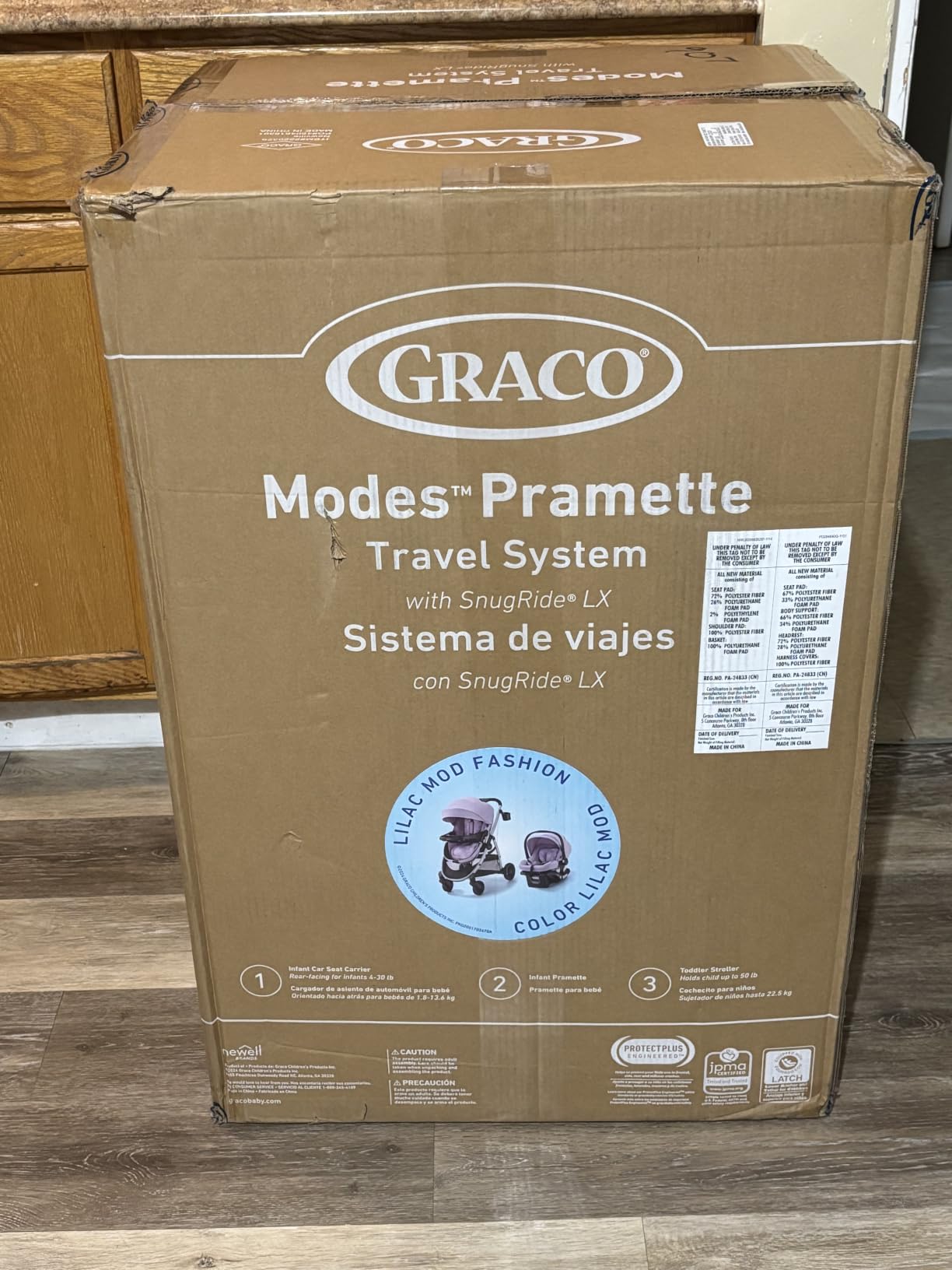 Graco Modes Pramette 3-in-1 Travel System (Stroller & Car Seat), Ontario customer photo 2
