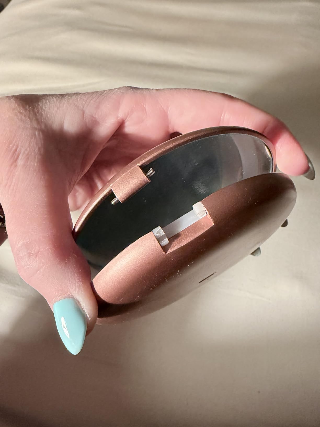 WOBSION LED Compact Mirror with 10X Magnification customer photo 2
