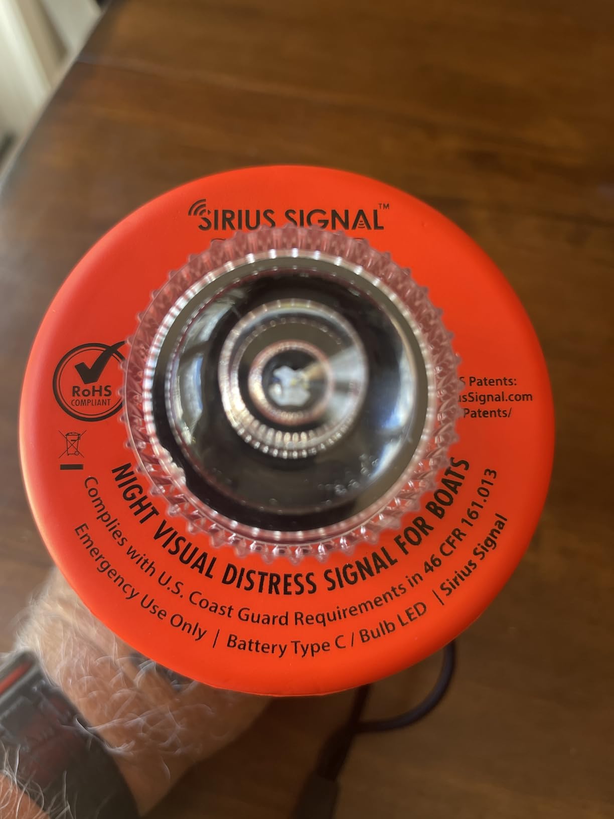 Sirius Signal C-1003 SOS LED Distress Signal - USCG Approved customer photo 1