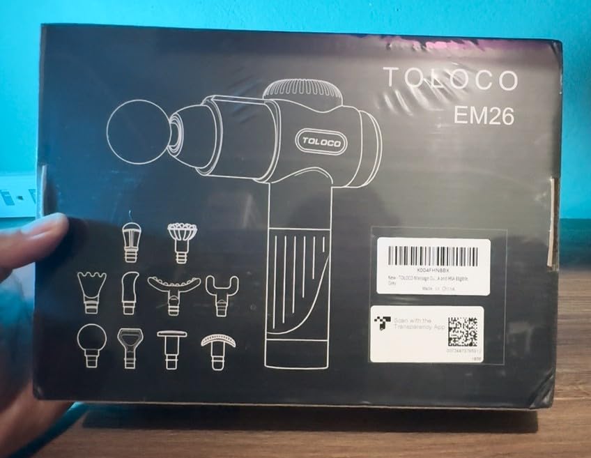 TOLOCO Massage Gun customer photo 1