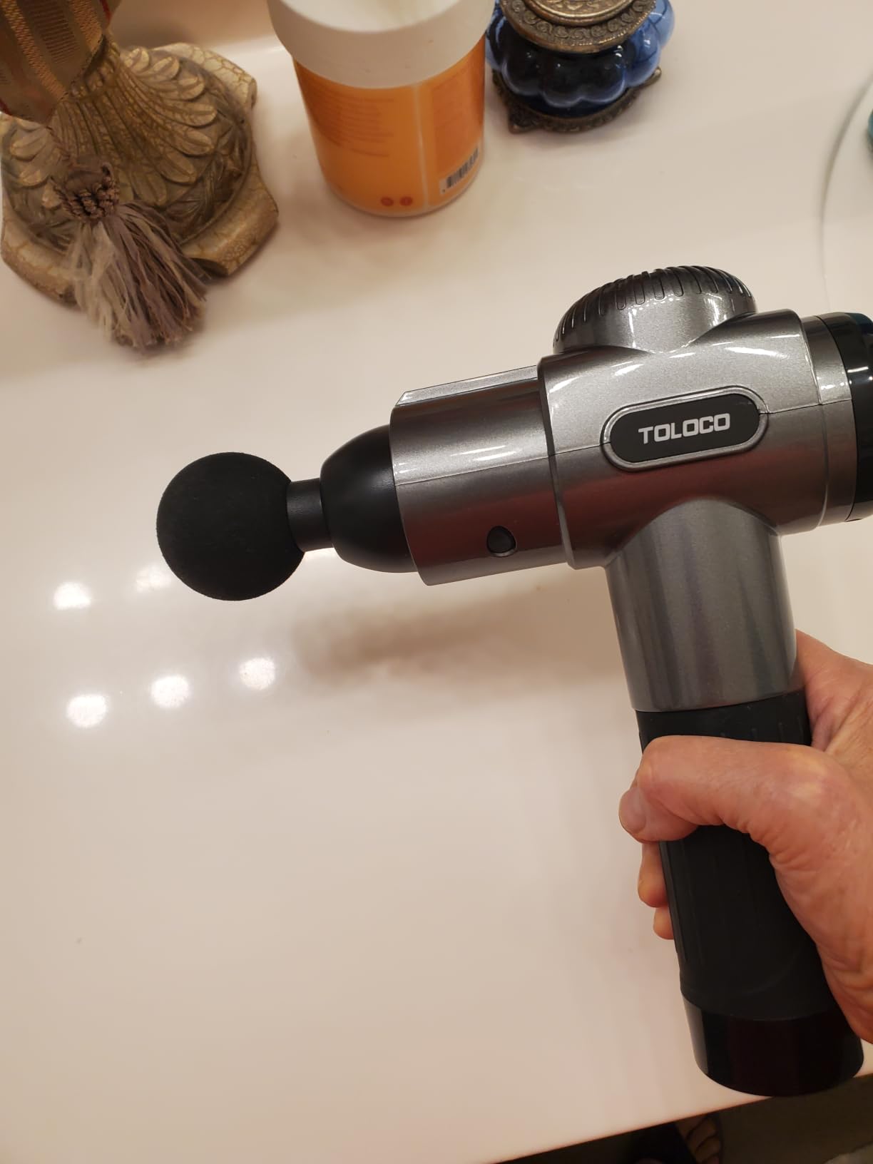 TOLOCO Massage Gun customer photo 2