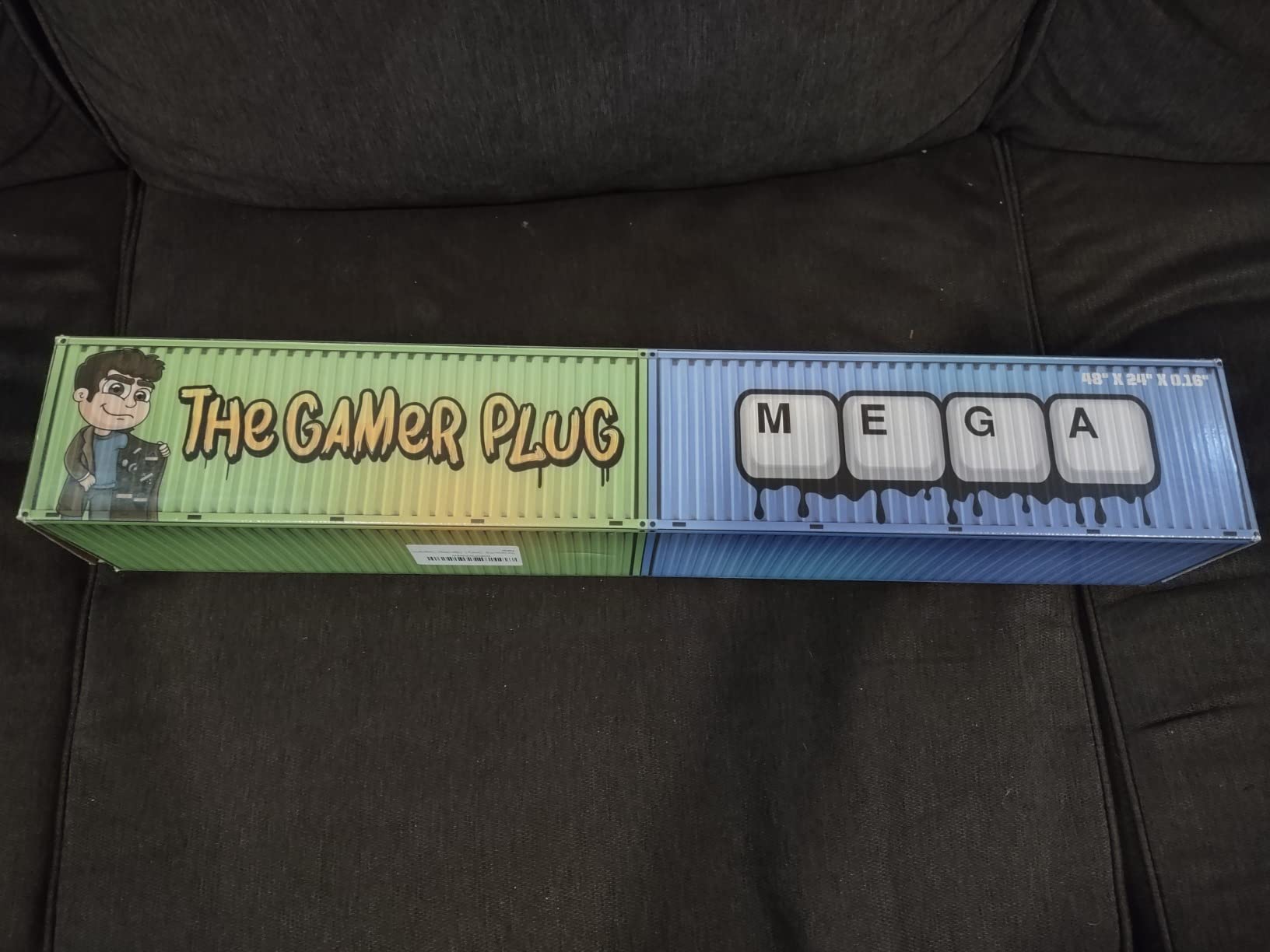 Giga Size Gaming Mouse Pad - Anti Slip Rubber Base - Stitched Edges - Large Desk Mat - 60