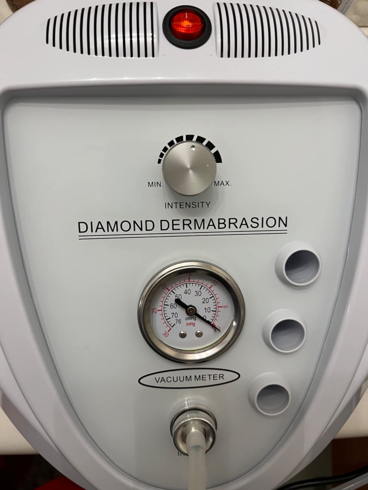 Upgraded Diamond Microdermabrasion Machine, Mcwdoit 65-68cmHg Suction Power Professional Dermabrasion for Skin Peeling Rejuvenation Lifting Tightening Beauty Device customer photo 2