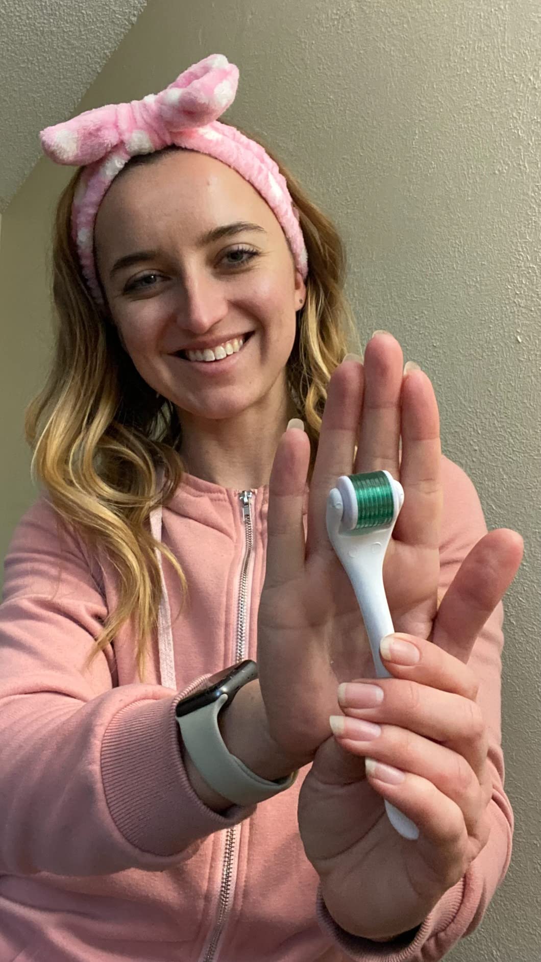 Derma Roller for Scalp, Beard & Face - Microneedling Roller customer photo 1
