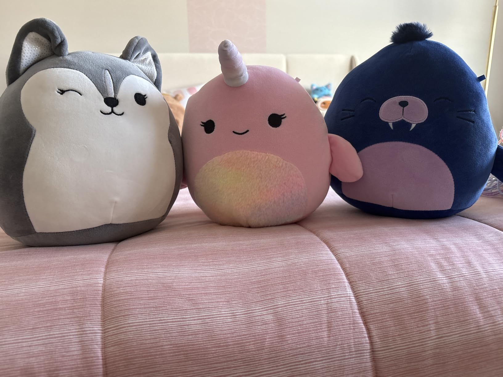 Squishmallows Original Mystery 3-Pack (8-Inch) – Official Jazwares Plush (Medium-Sized) customer photo 1
