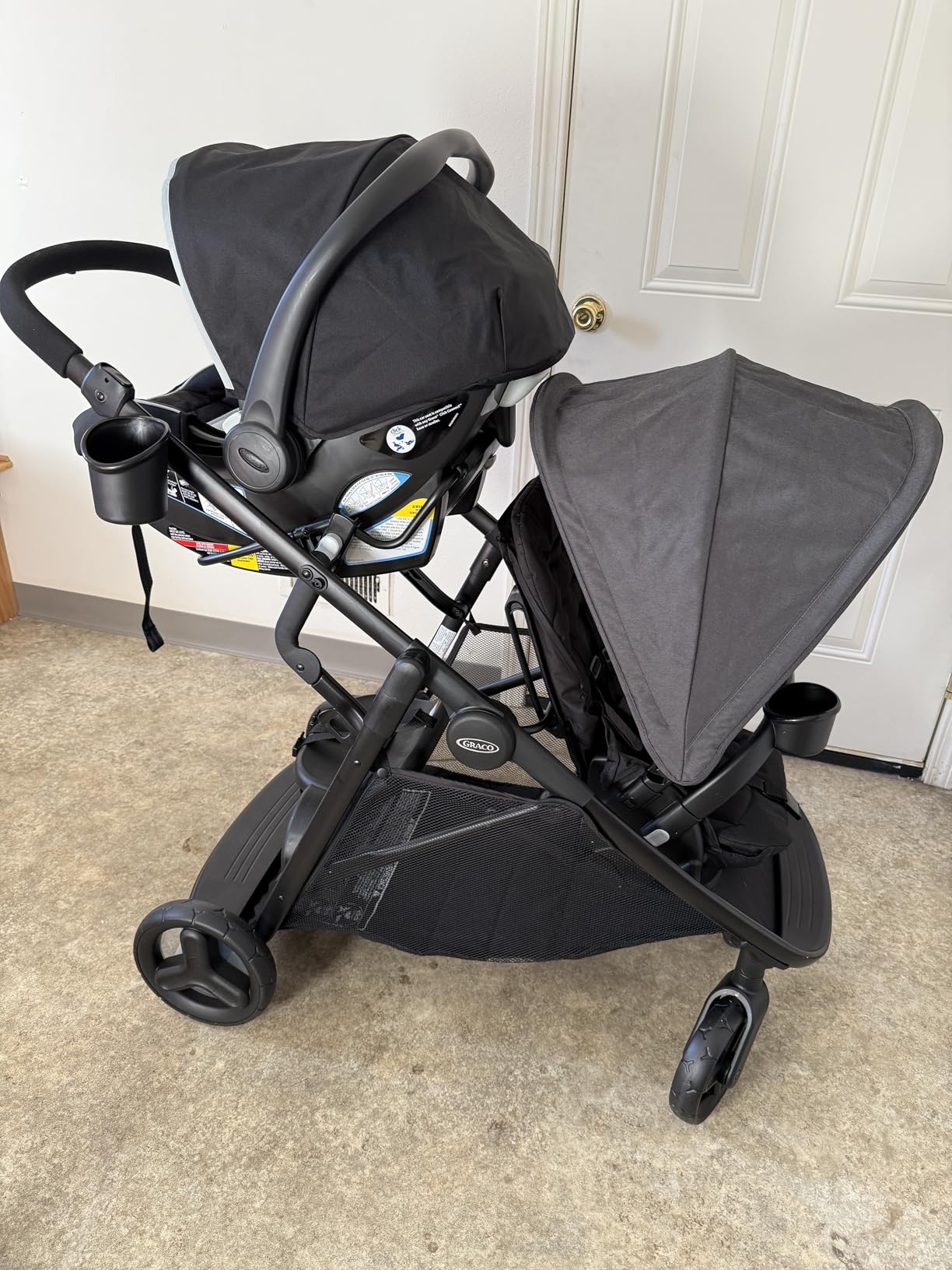 Graco Ready2Grow LX 2.0 Double Stroller, Clark customer photo 1