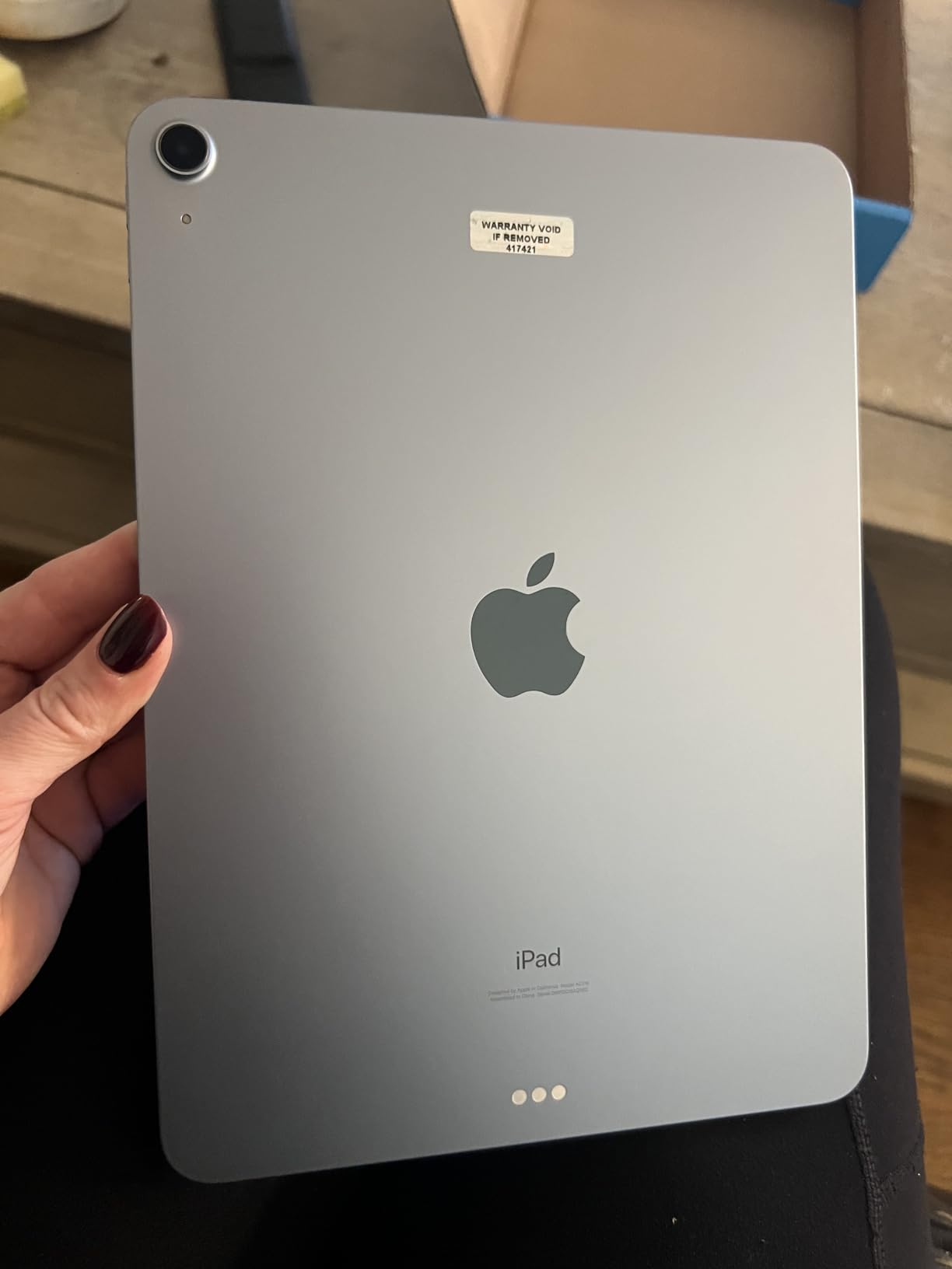Renewed iPad Air customer photo 1