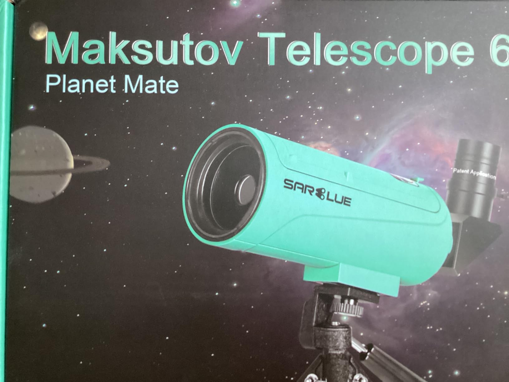 Maksutov-Cassegrain Telescope for Adults Kids Astronomy Beginners, Sarblue Mak60 Catadioptric Compound Telescope 750x60mm, Compact Portable Travel Telescope, with Tabletop Tripod Phone Adapter customer photo 2