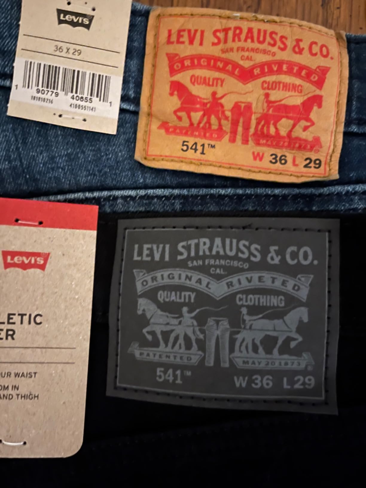 Levi's Men's 541 Athletic Taper Fit Jeans customer photo 1