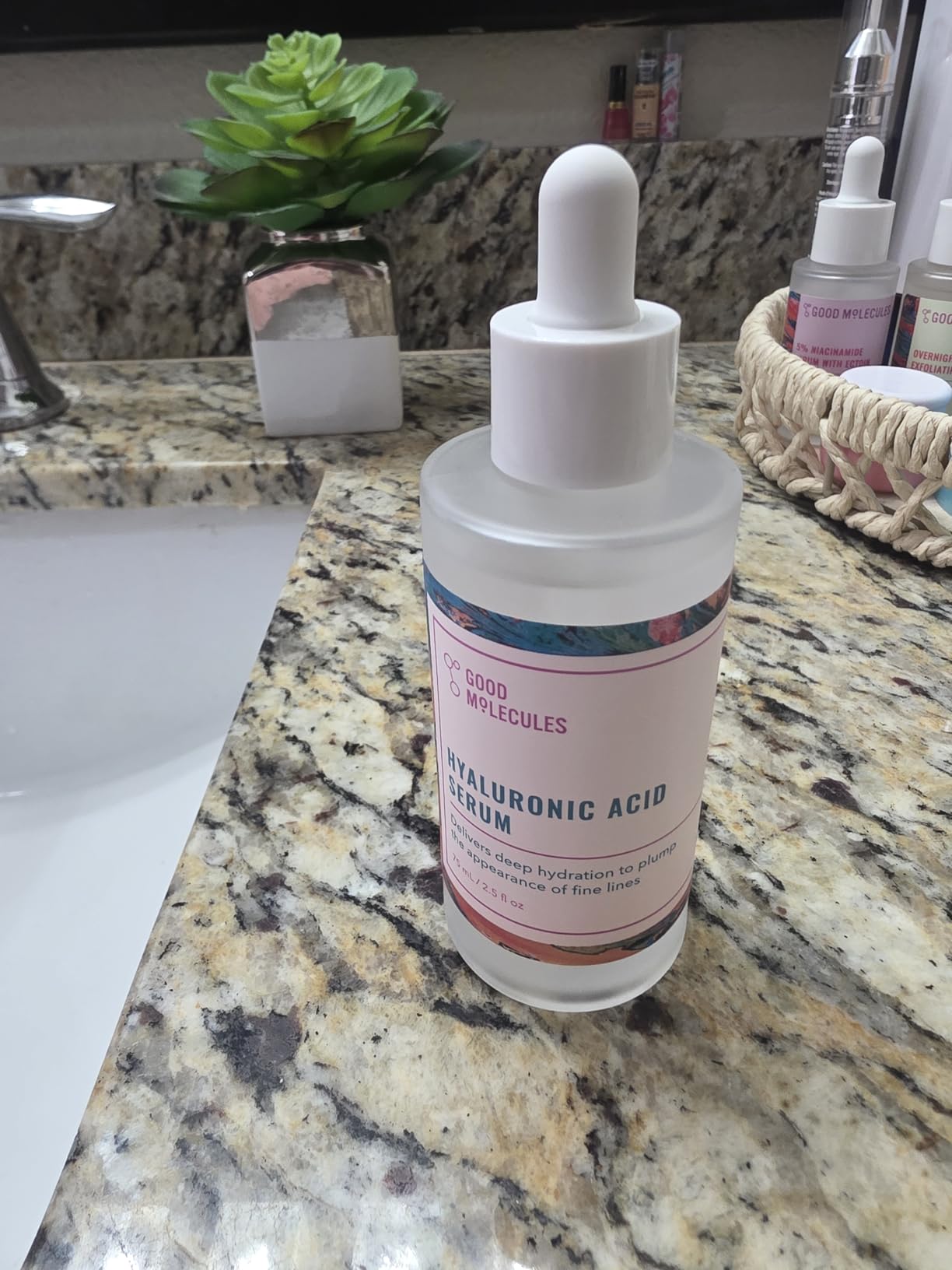 Good Molecules Hyaluronic Acid Serum for Face, Hydrating Serum, 1 fl oz customer photo 1
