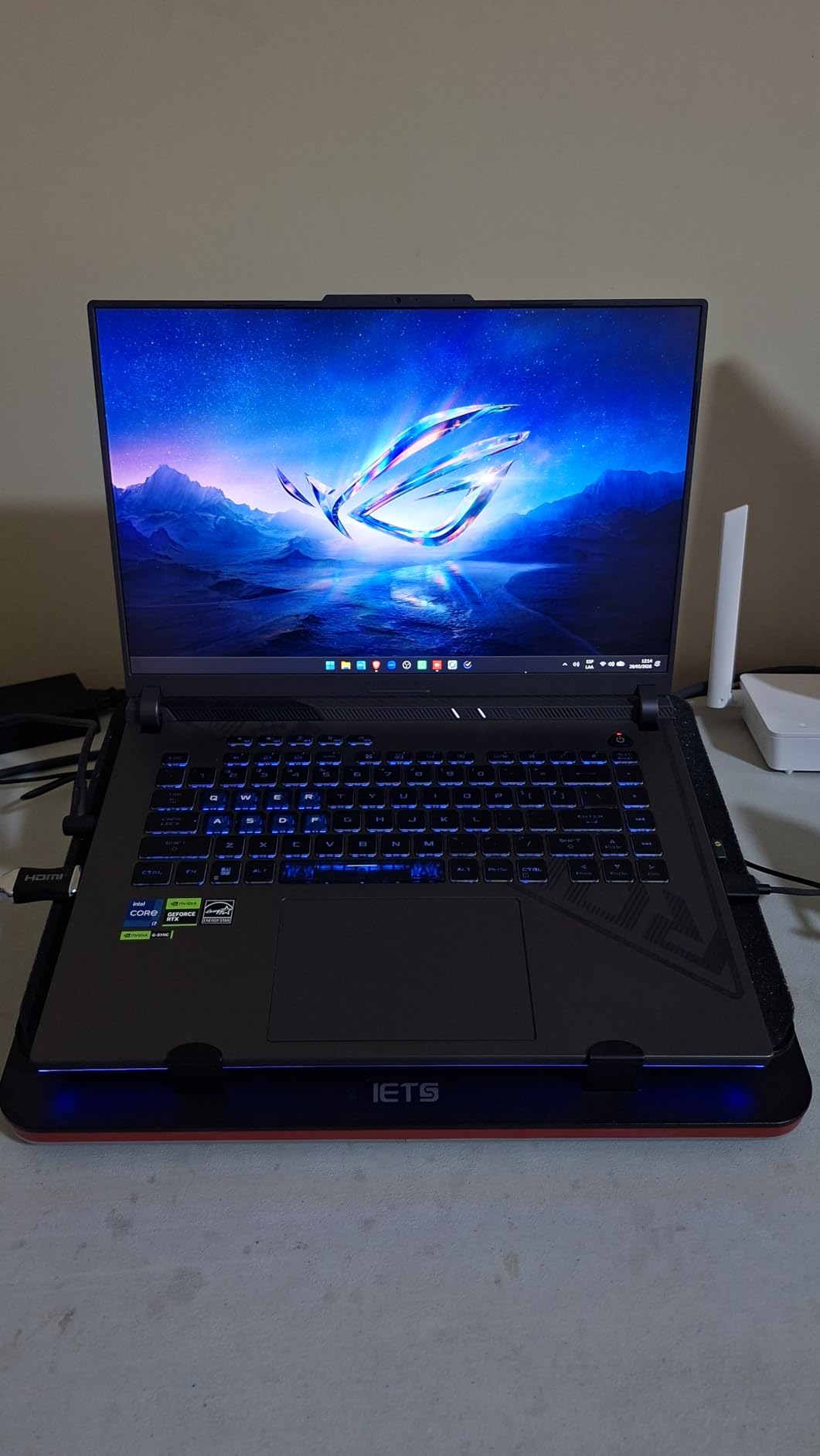 IETS GT500 Powerful Turbo-Fan (4200 RPM) Laptop Cooling Pad with Infinitely Variable Speed,Seal Foam for Rapid Cooling Gaming Laptop,Dust Filter for Protect Laptop,13-17.3inch Laptop Cooler customer photo 1