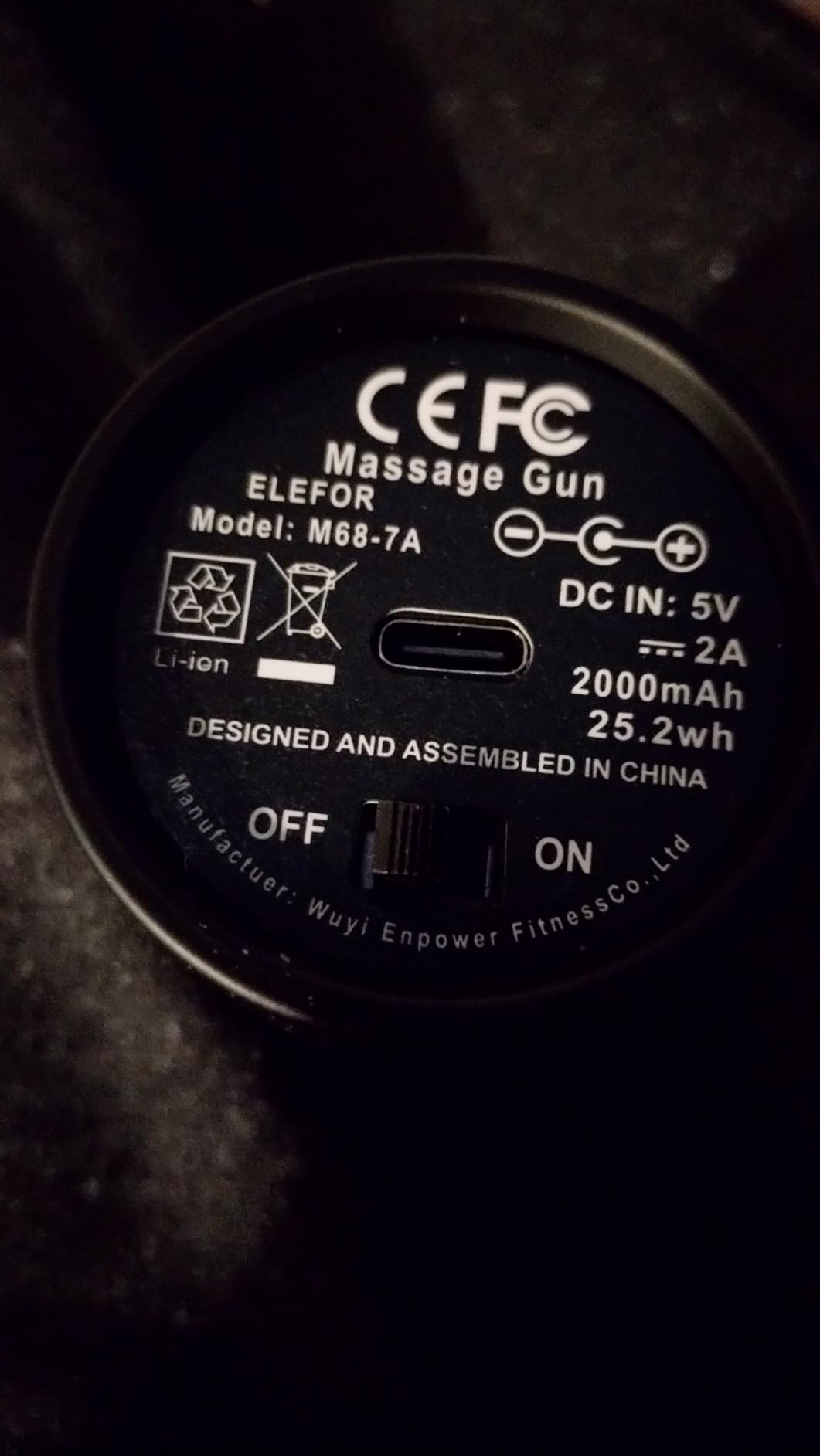 Elefor Massage Gun customer photo 2