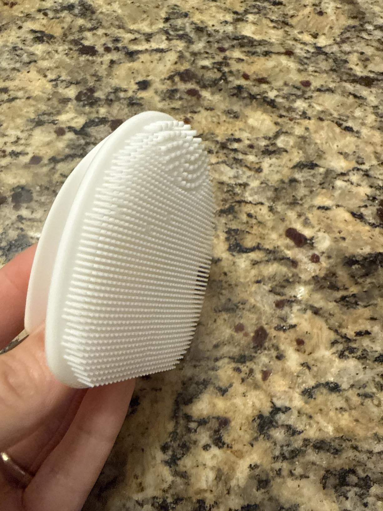 Silicone Face Scrubber,2 Pack Face Scrubber for Women Men, Manual Face Exfoliator Brushes Scrubber,Facial Cleansing Brush for Exfoliating Blackhead Remover Acne Pore Cleansing Massaging customer photo 2