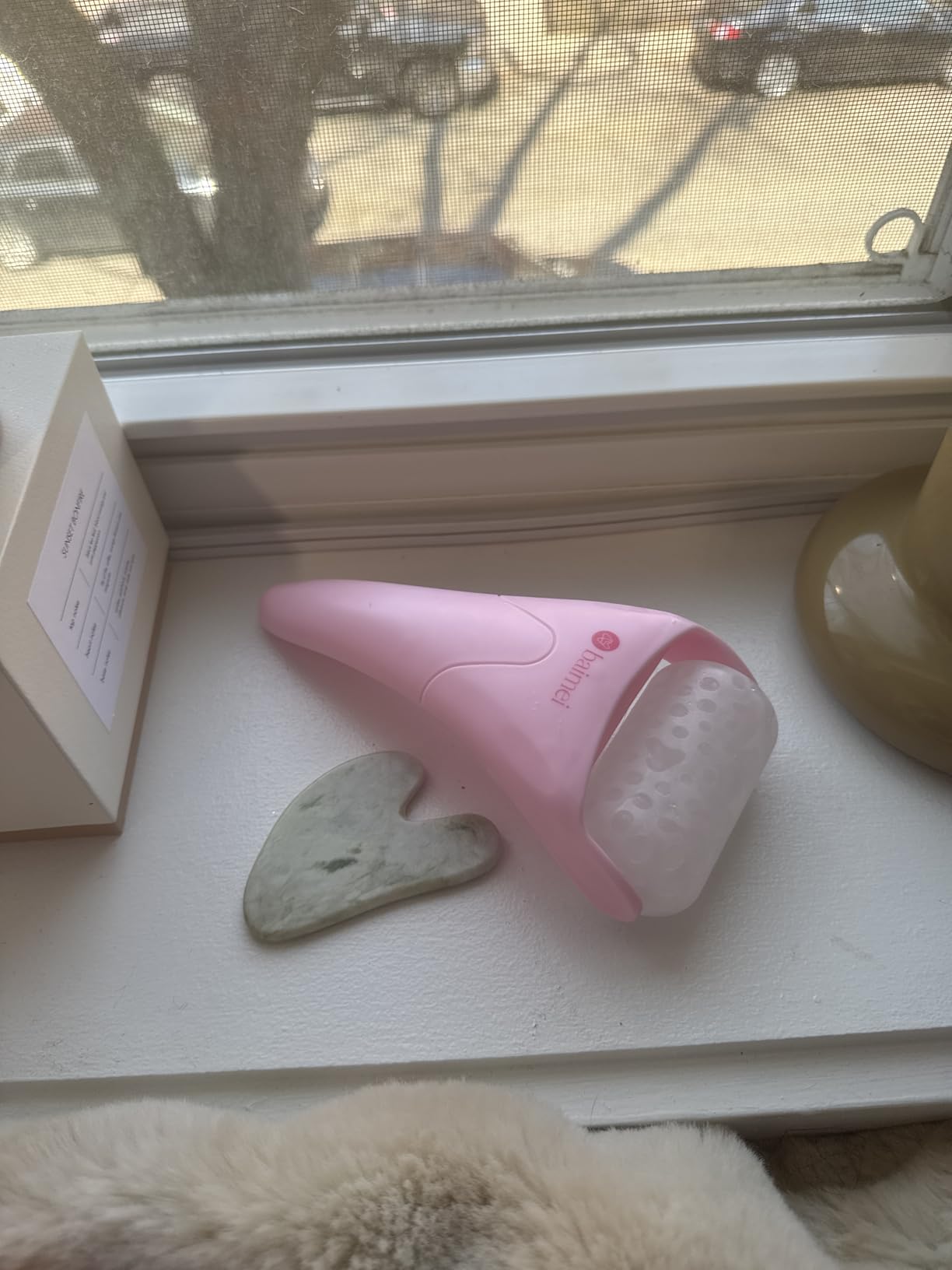 BAIMEI IcyMe Ice Roller for Face & Gua Sha Set, Depuff & Migraine Relief customer photo 2