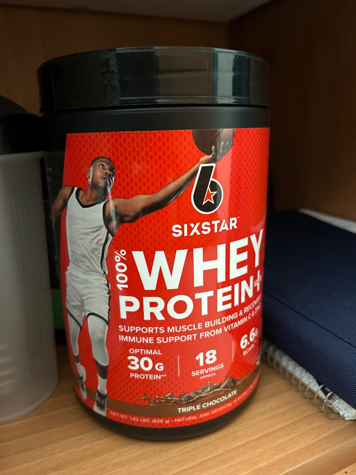 Six Star Whey Protein Powder Plus - Triple Chocolate, 1.82LB customer photo 2