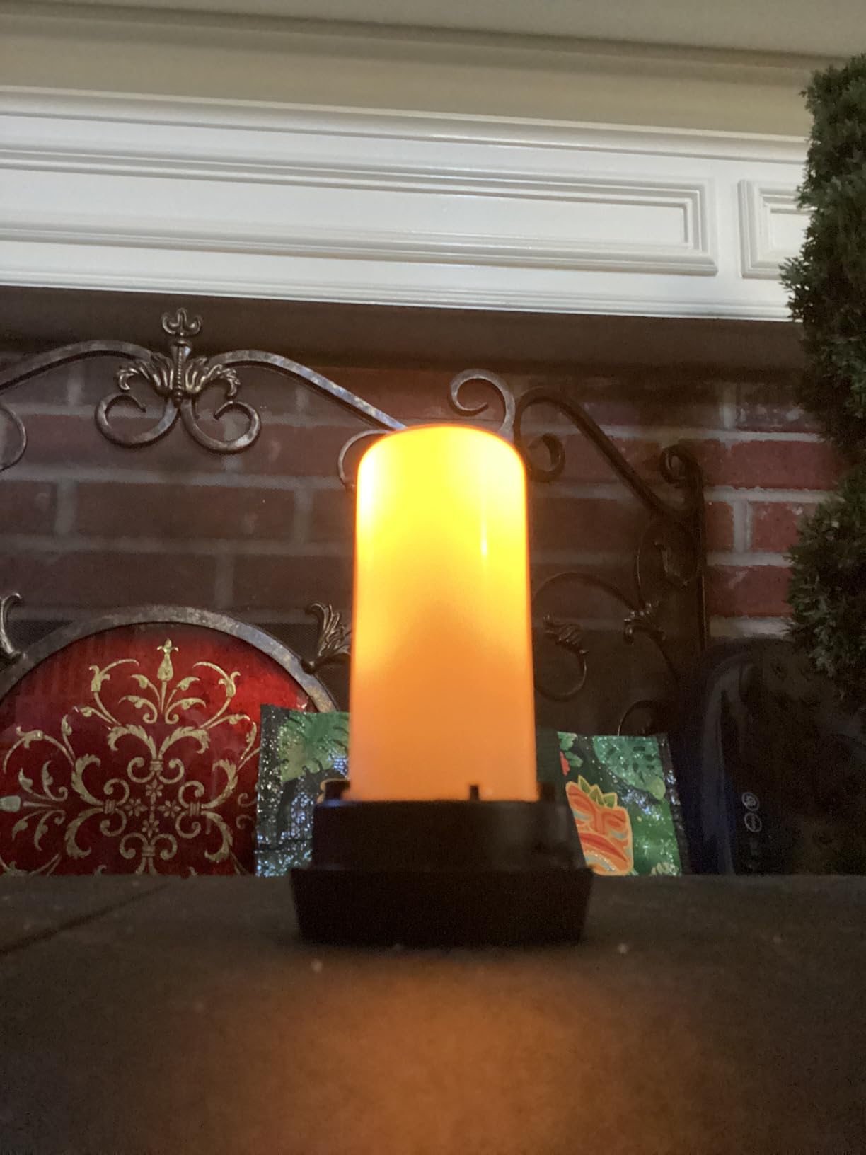 IkeeRuic Solar Torch Light with Flickering Flame for Halloween Decorations customer photo 1