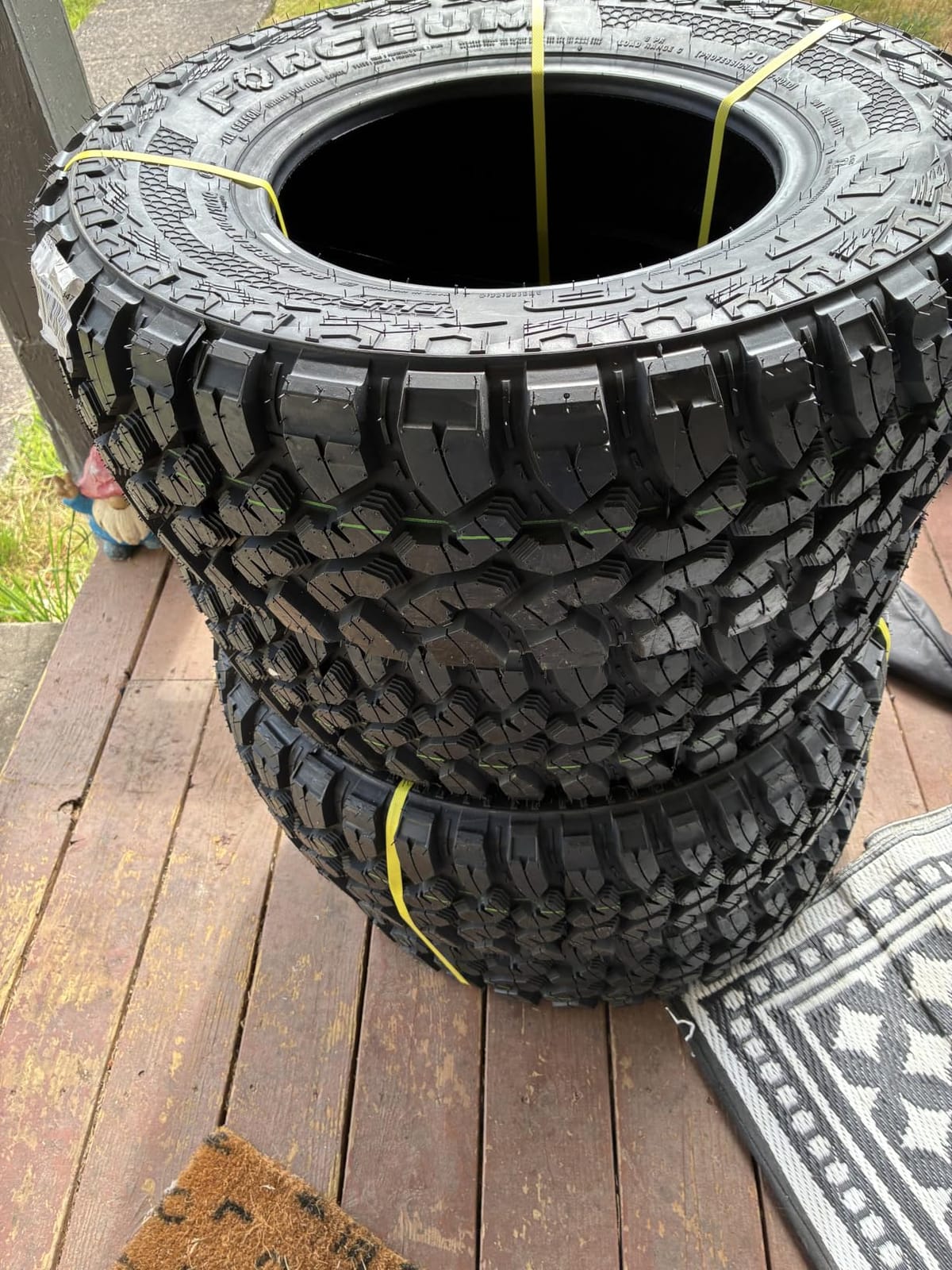 Set of 4 Forceum M/T 08 Plus Mud Off-Road LT235/75R15 Tires - 104/101Q Load Range C 6-Ply BSW customer photo 2