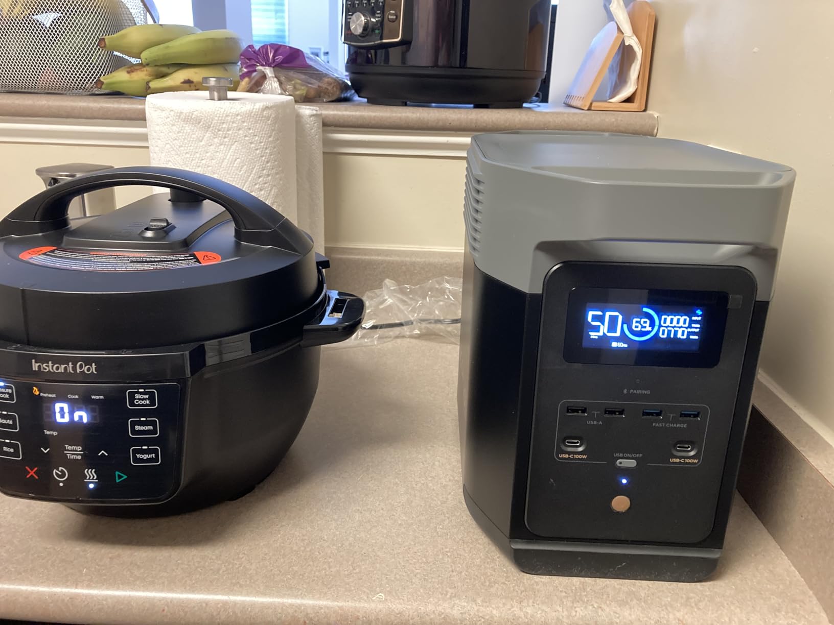 Instant Pot Rio 6 Qt 7-in-1 Electric Pressure Cooker, Black customer photo 1