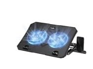 KeiBn Laptop Cooling Pad, Gaming Laptop Cooler 2 Fans for 10-15.6 Inch Laptops, 5 Height Stands, 2 USB Ports (S039) customer photo 2