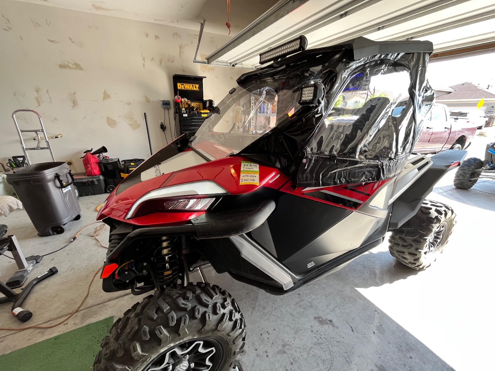 KEMIMOTO UTV Soft Upper Doors YKK Zippers Fit Side Mirrors and Windshields customer photo 1