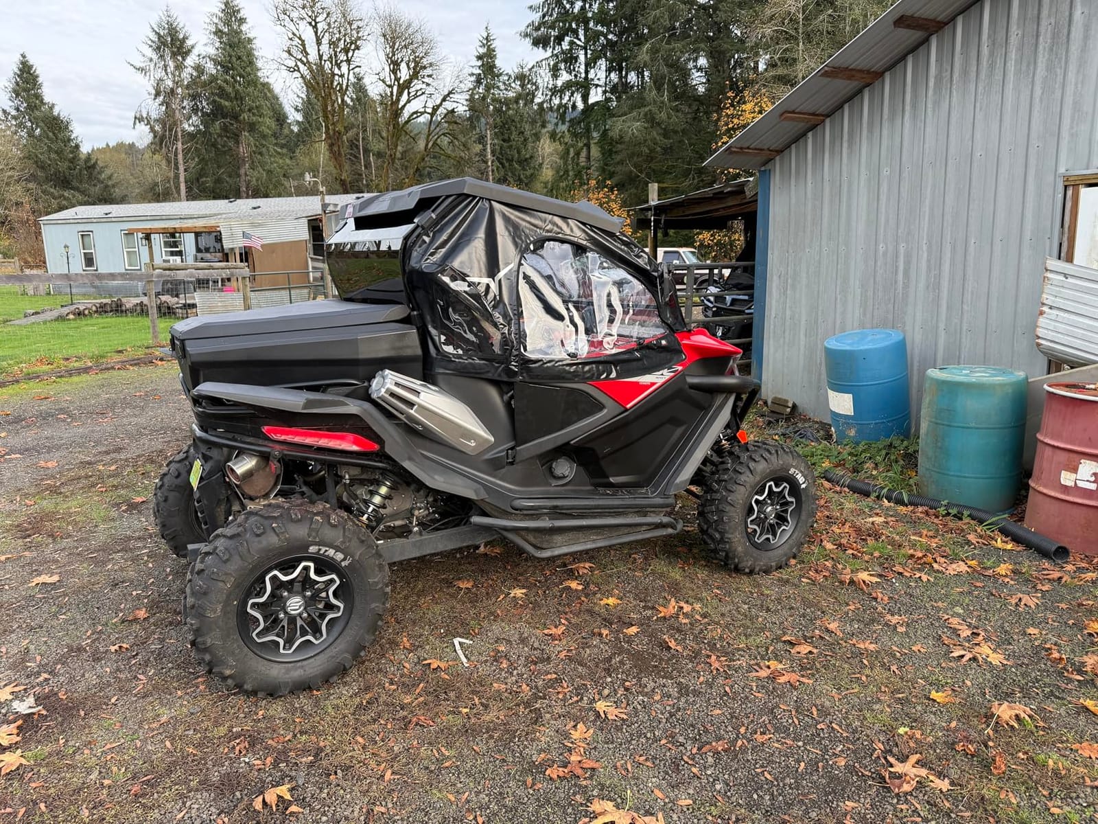 KEMIMOTO UTV Soft Upper Doors YKK Zippers Fit Side Mirrors and Windshields customer photo 2