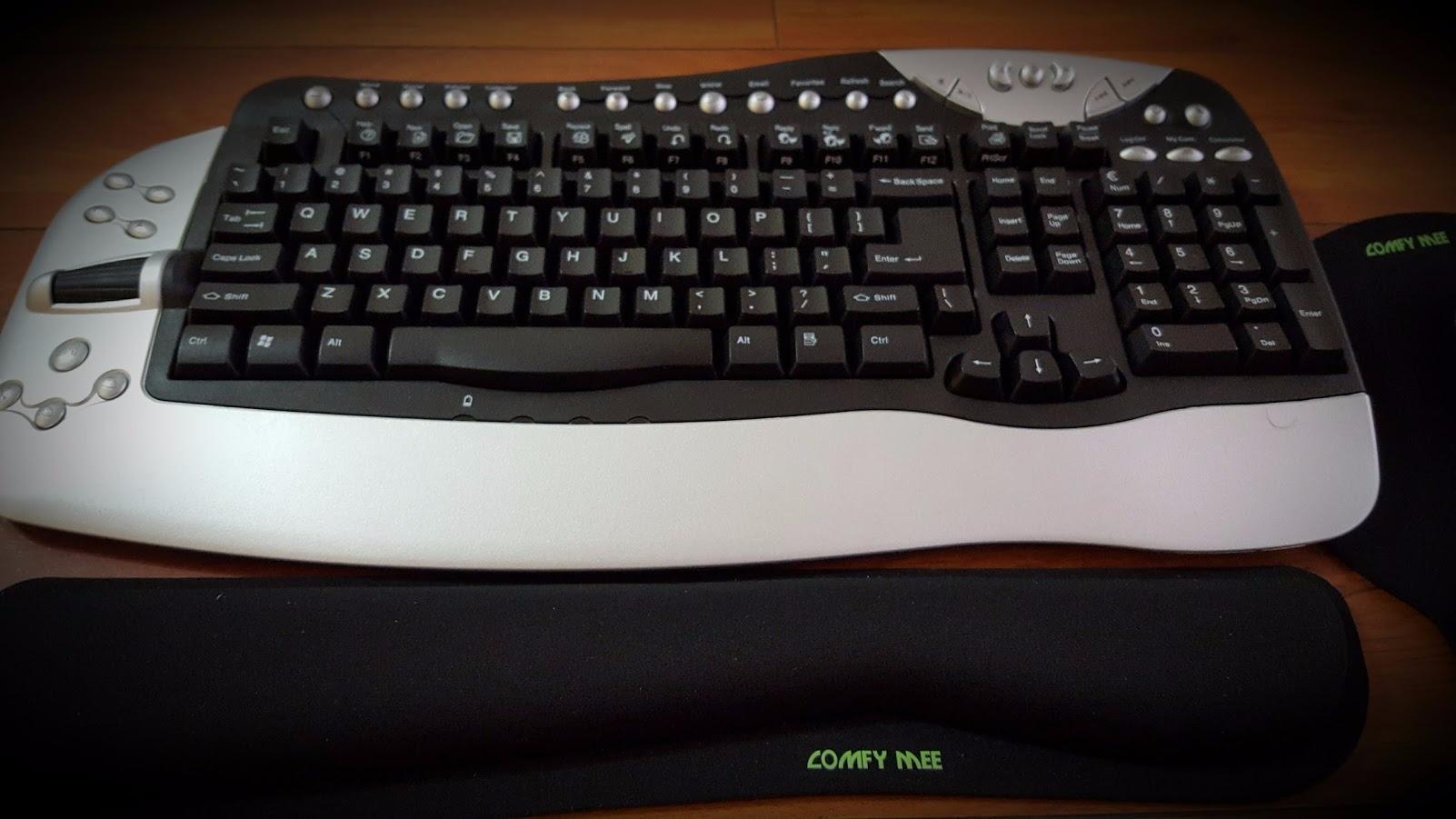 VAGAU Premium Keyboard Wrist Rest and Mouse Pad Wrist Support for 2 Pack customer photo 1