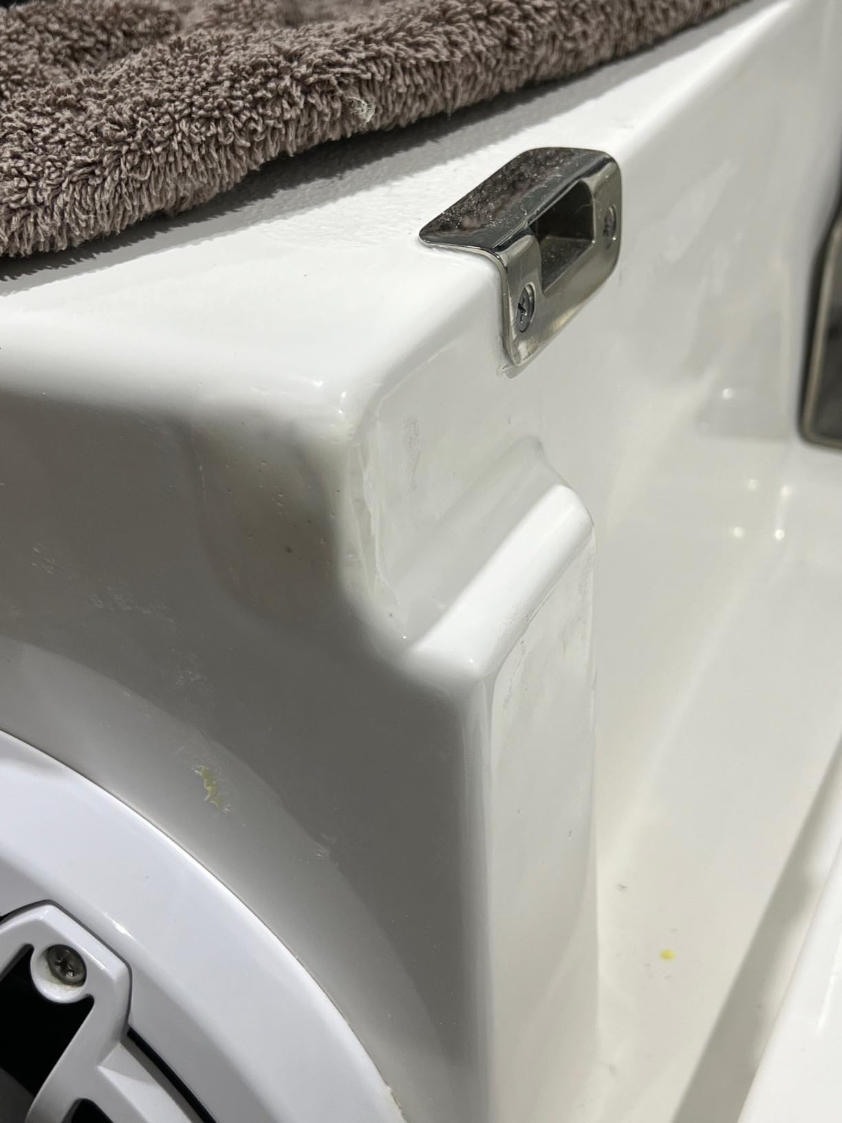 Ankita White Gelcoat Repair Kit for Boats, Fiberglass Boat Repair Kit customer photo 2